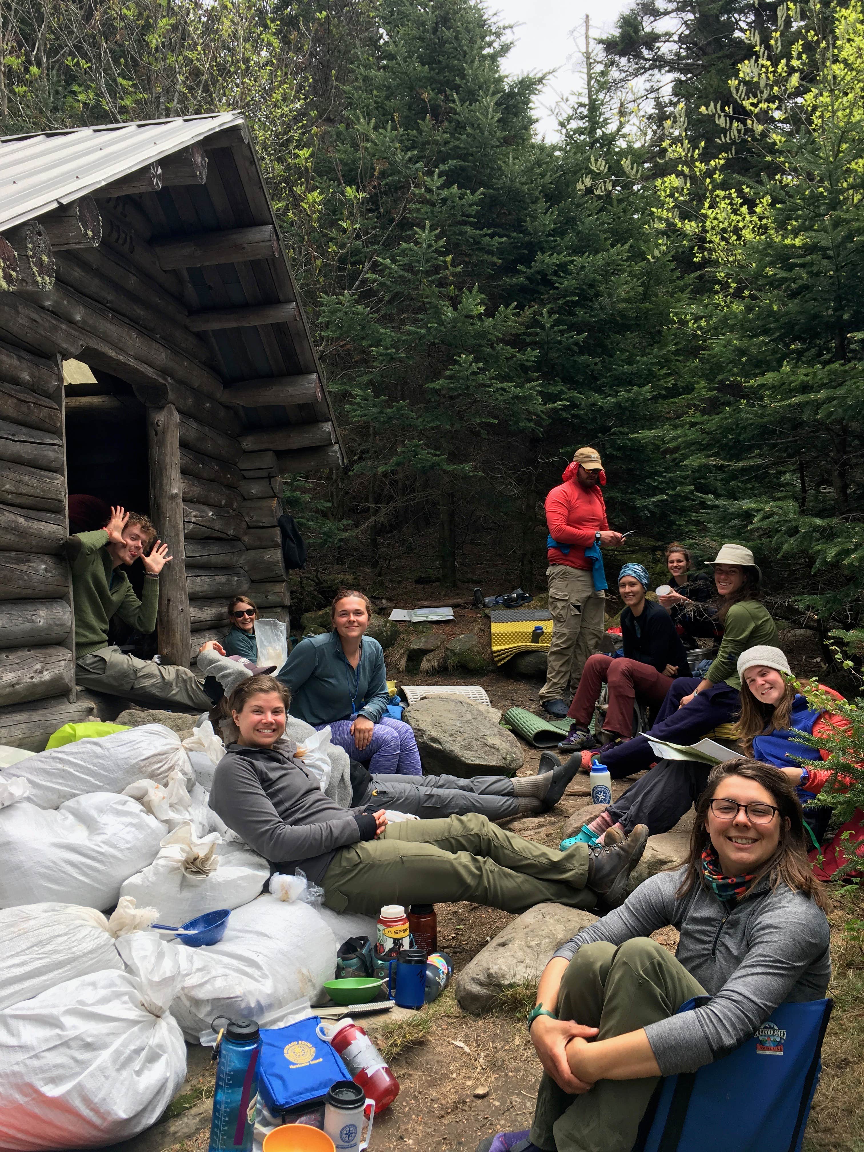 Camper-submitted photo at Carlo Col — Mahoosucs Ecological Reserve near Peru, ME