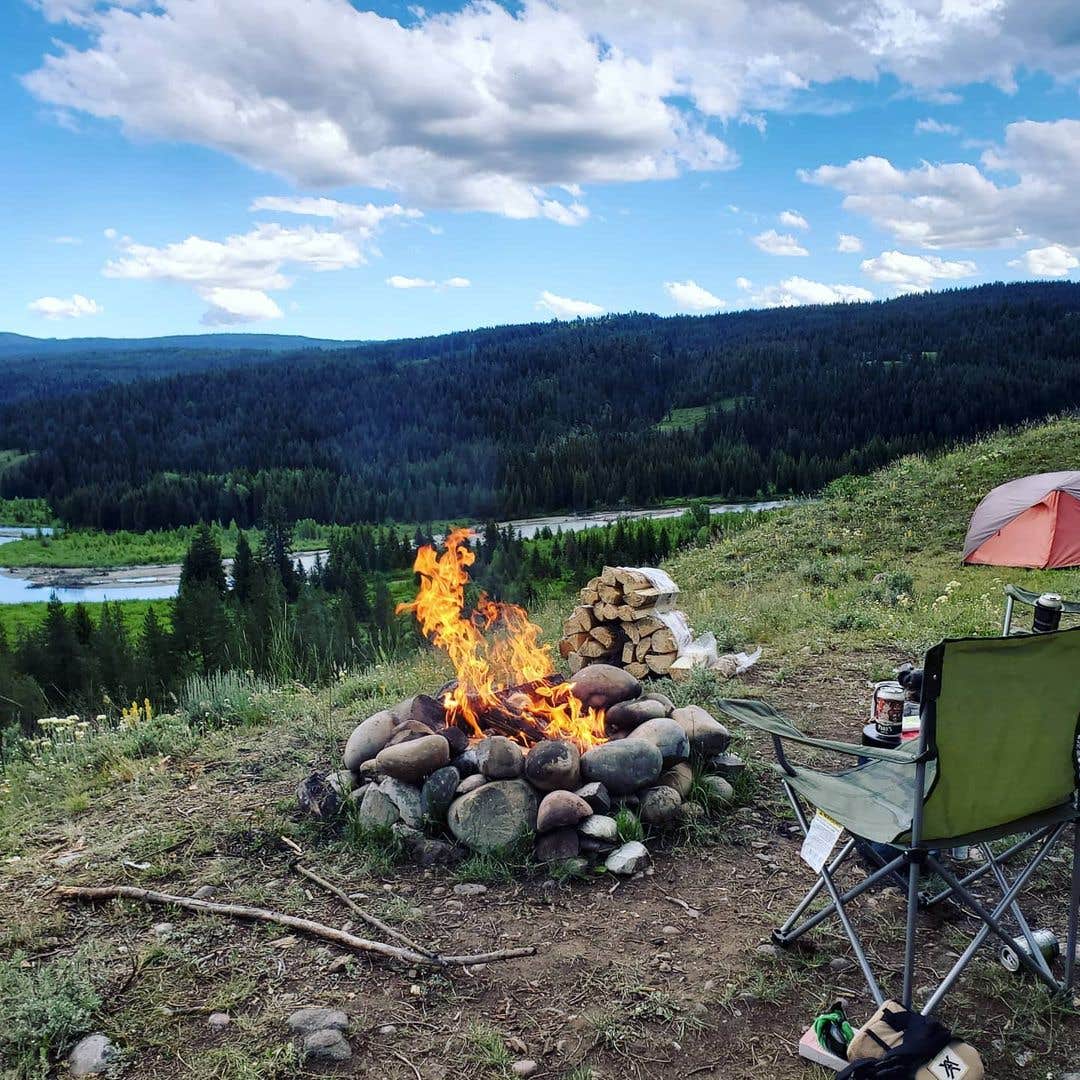 Erin R.'s photo at Turpin Meadows Campground near Moran, WY