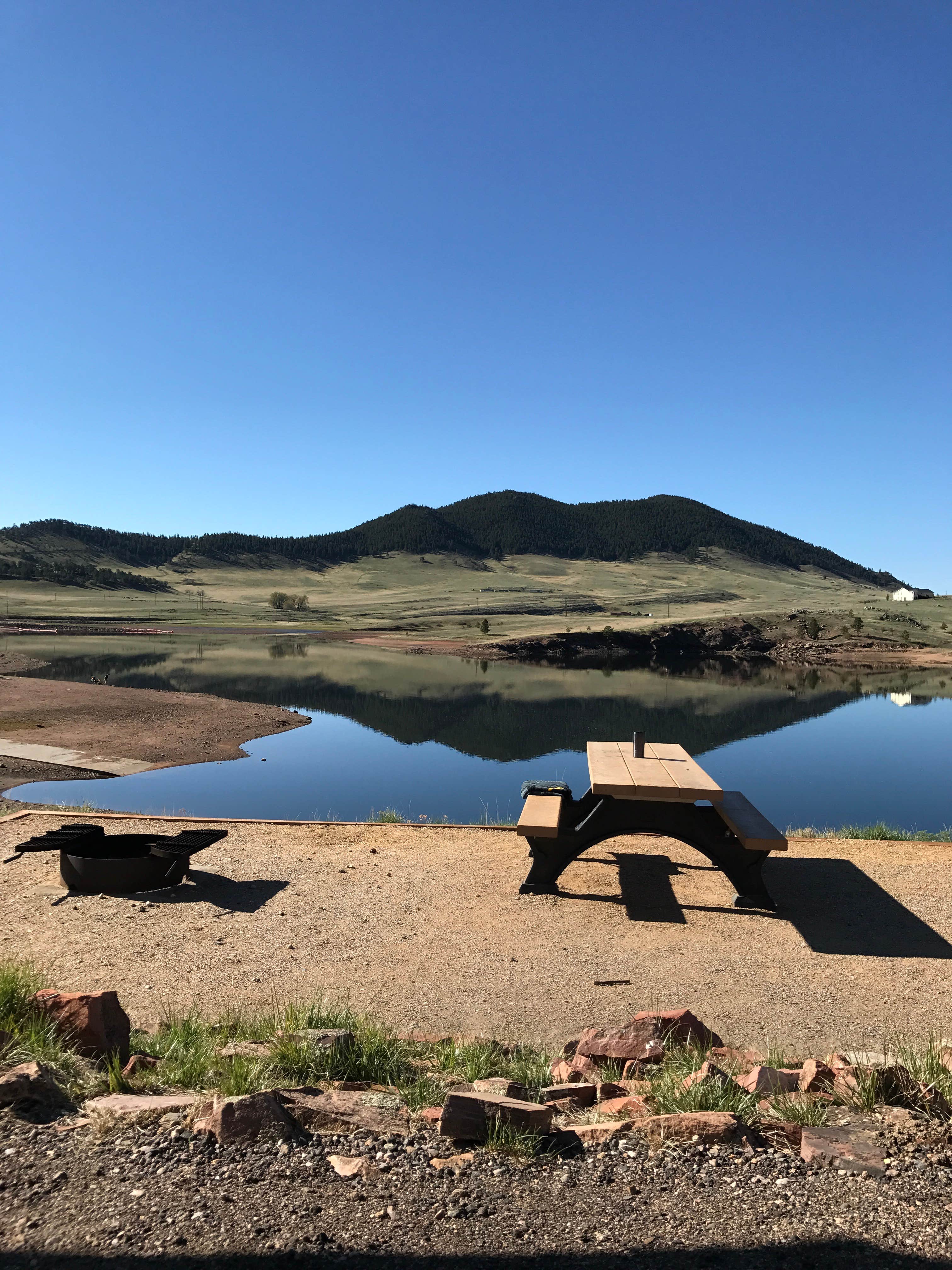Joy M.'s photo at Pinewood Reservoir Campground near Drake, CO
