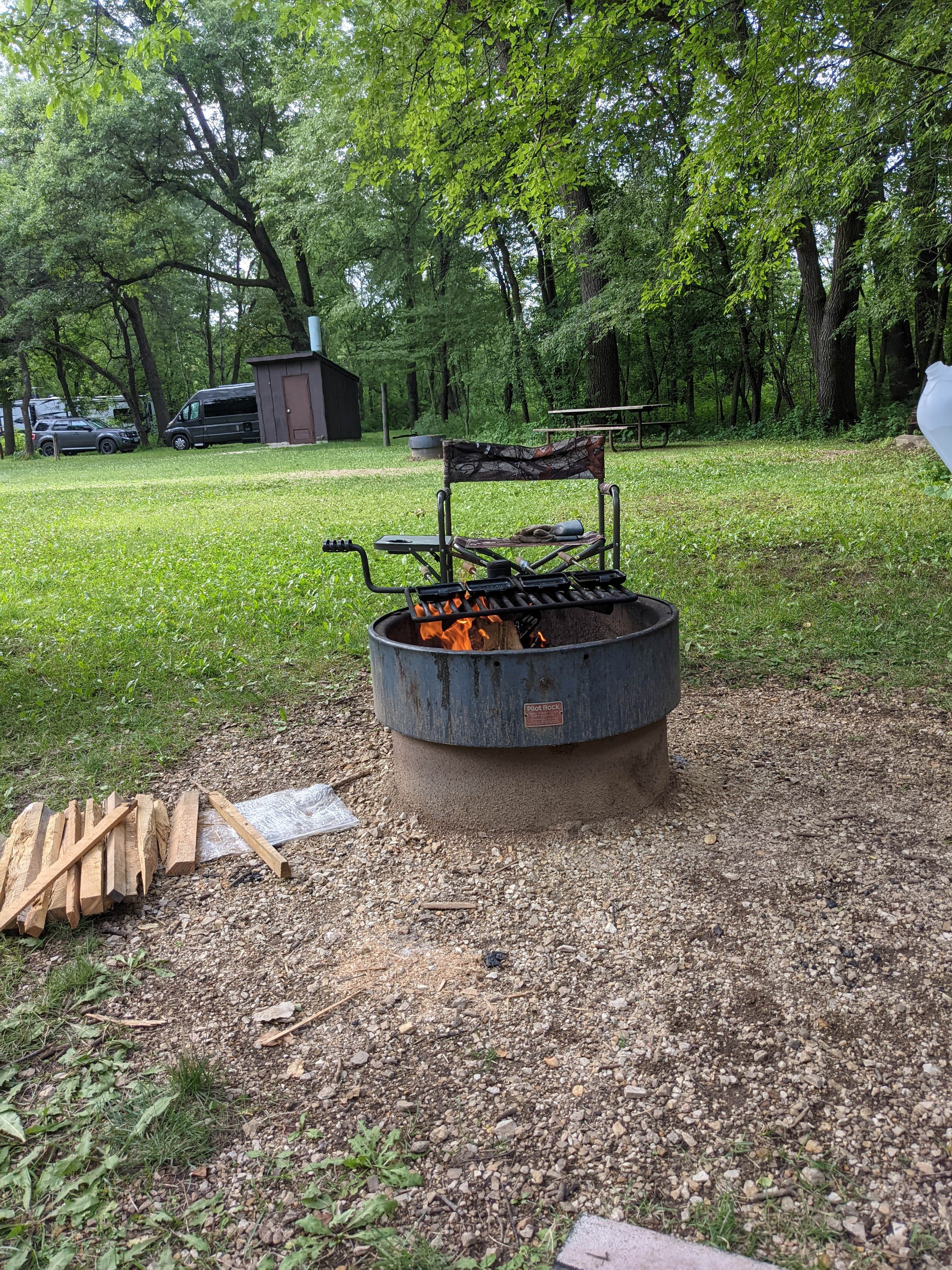 Camper submitted image from Lake Louise State Park Campground - 4
