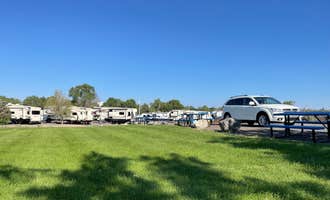 Camping near Cove Palisades State Park Cabins: Jefferson County Fairgrounds RV Park, Madras, Oregon