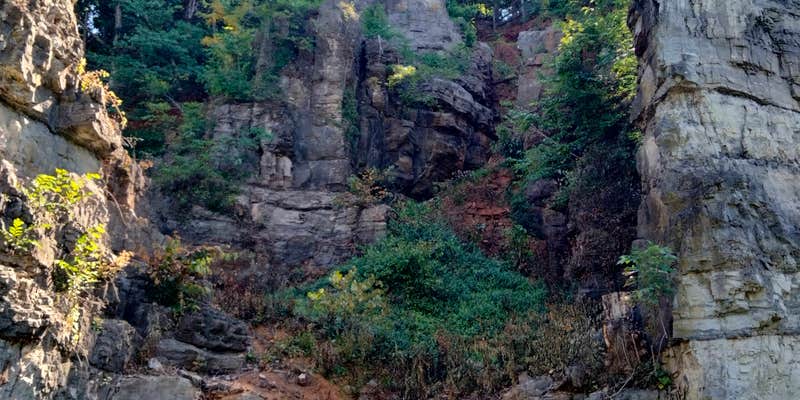 Camper submitted image from Natural Chimneys Regional Park