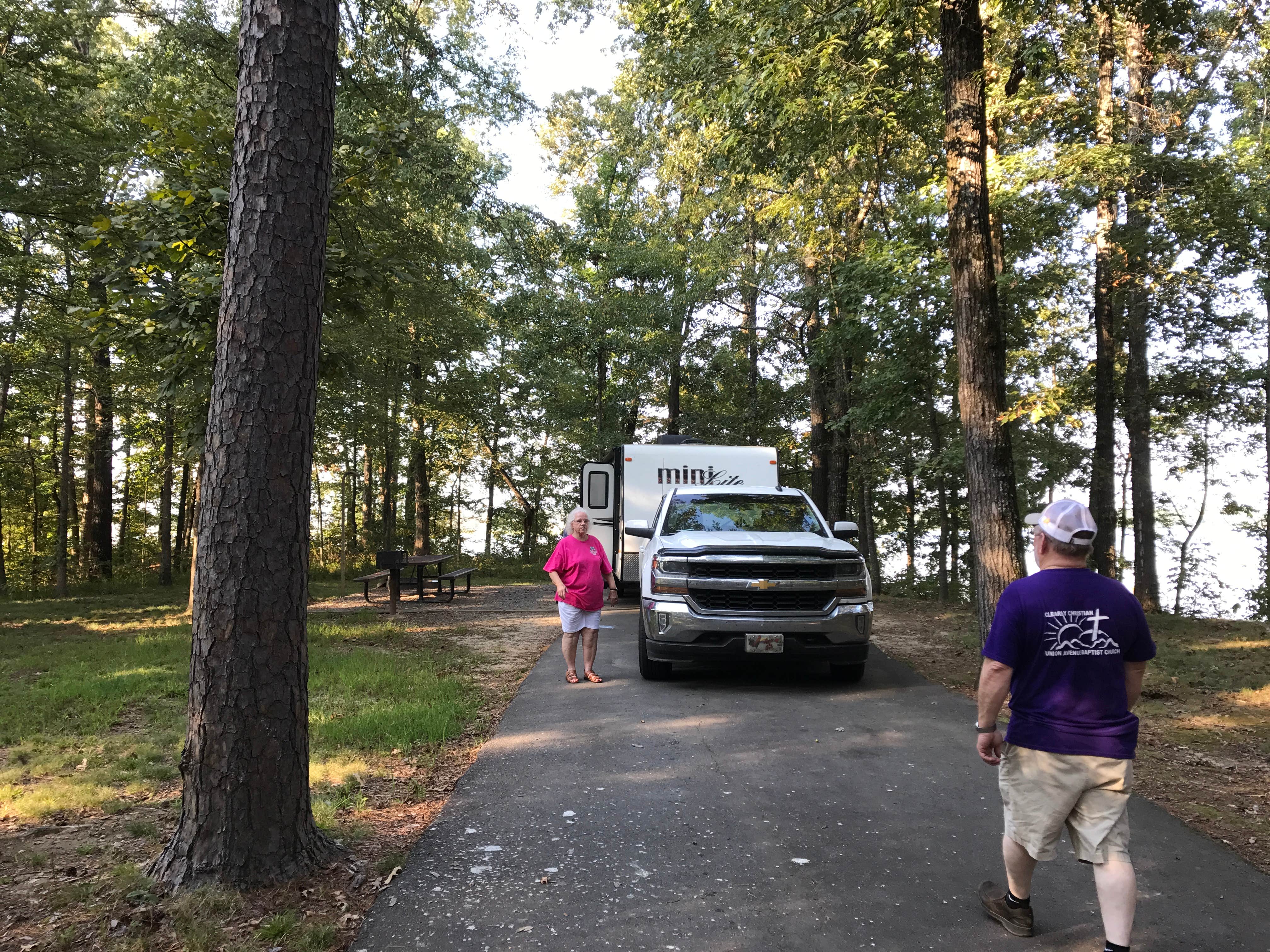 Kathy E.'s photo of rv camping at Cane Creek State Park Campground near Jersey, AR
