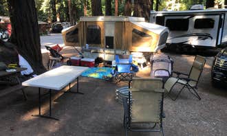 Camping near Hummingbird Rest: Santa Cruz Redwoods RV Resort, Felton, California