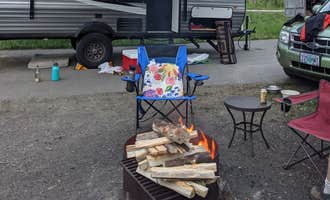 Camping near Little Joe: Price Creek, Polaris, Montana