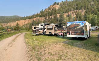 kristen's photo of rv camping at Moon Valley Campground near Capulin, CO