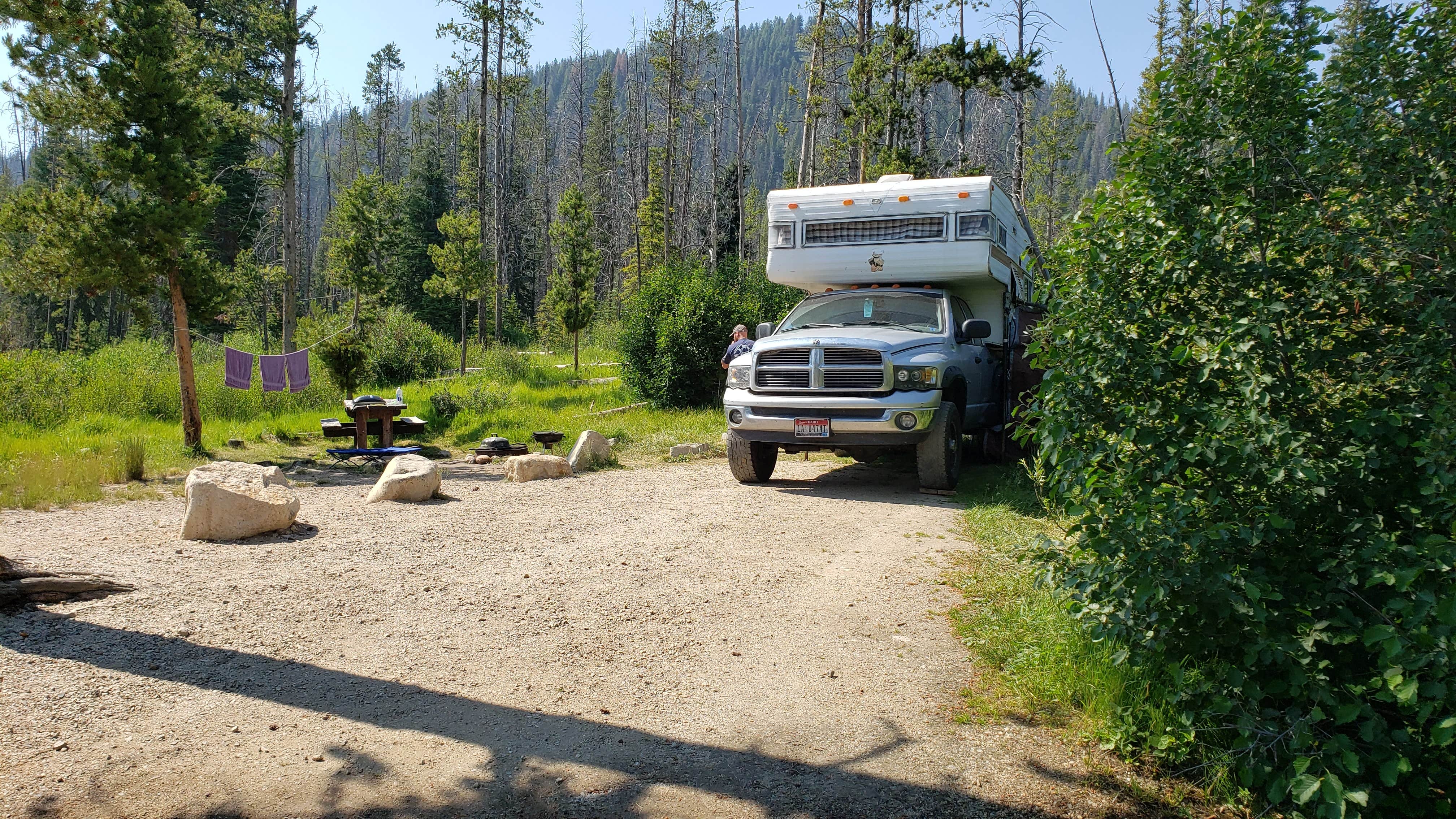 Nancy C.'s photo of rv camping at Stanley Lake Campground near Stanley, ID