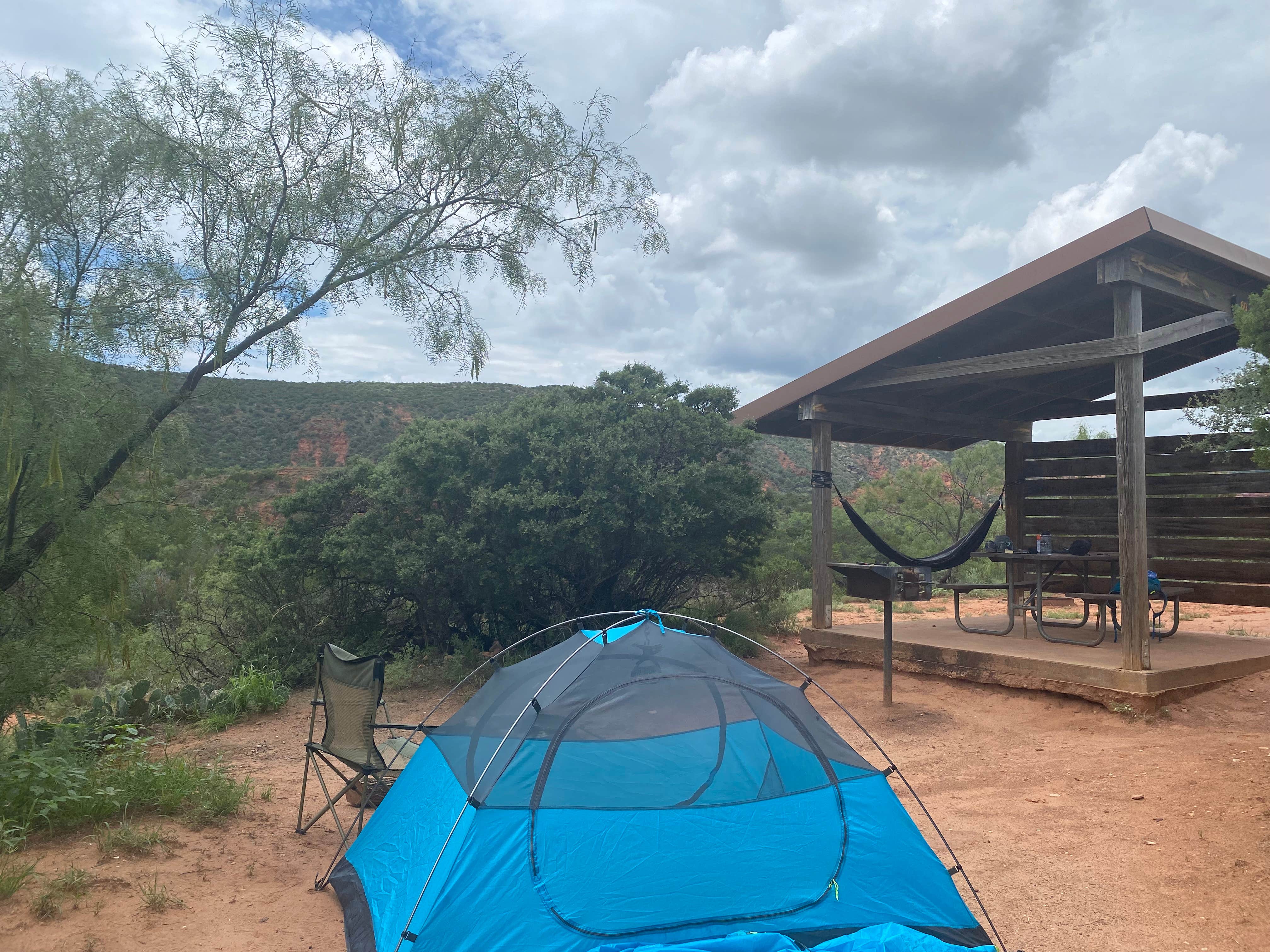 Briana's photo at Little Red Tent Camping Area — Caprock Canyons State Park near Childress, TX
