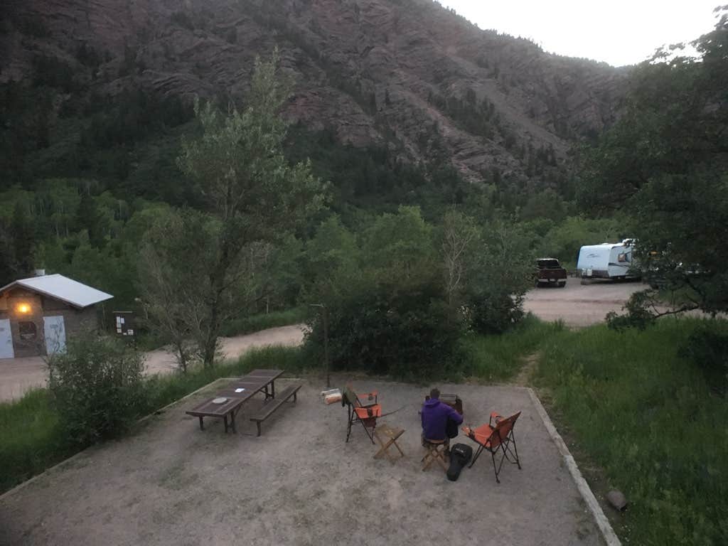 Camp Comet's photo of rv camping at Redstone White River National Forest near Carbondale, CO