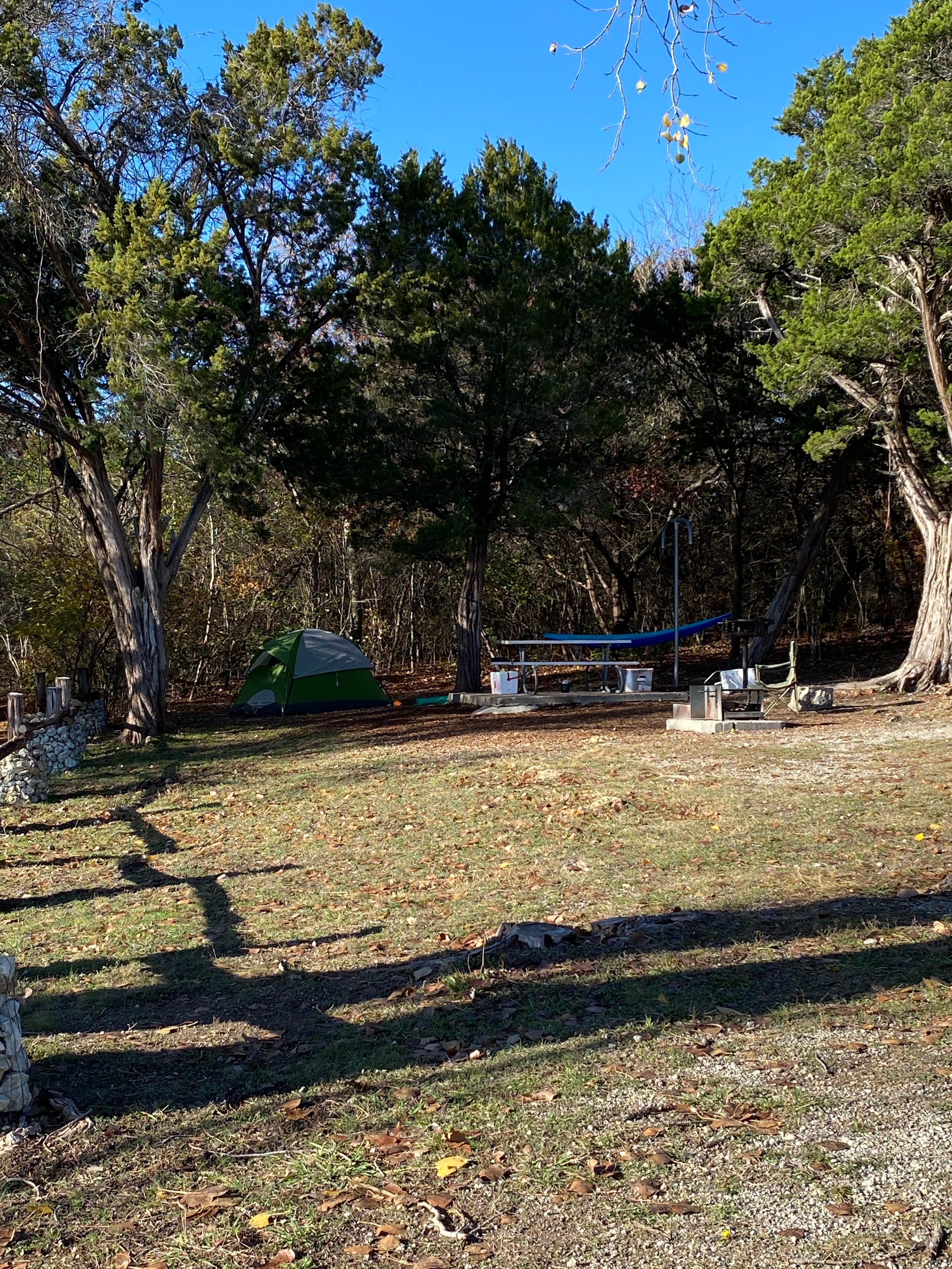 Briana's photo at Meridian State Park Campground near Whitney, TX