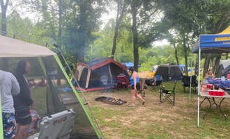Camping near Red Bluff Campground: Bass' River Resort, Leasburg, Missouri