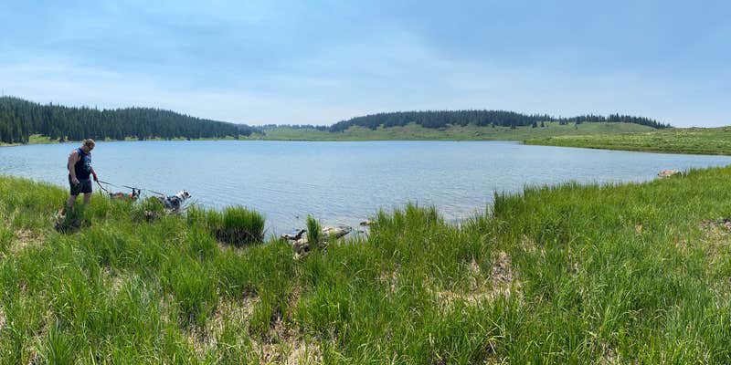 Camper submitted image from Deep Lake