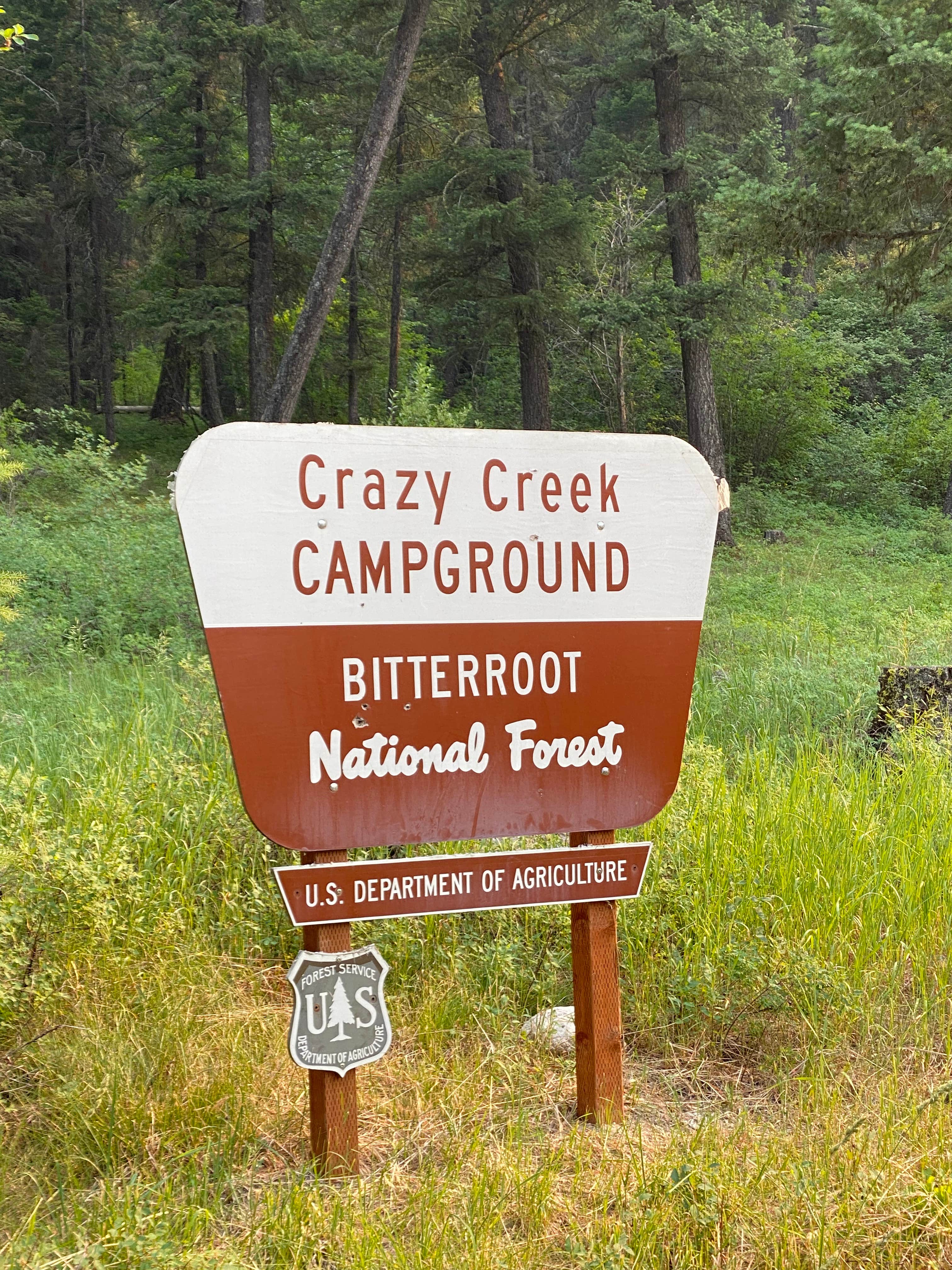 Crazy discount creek campground