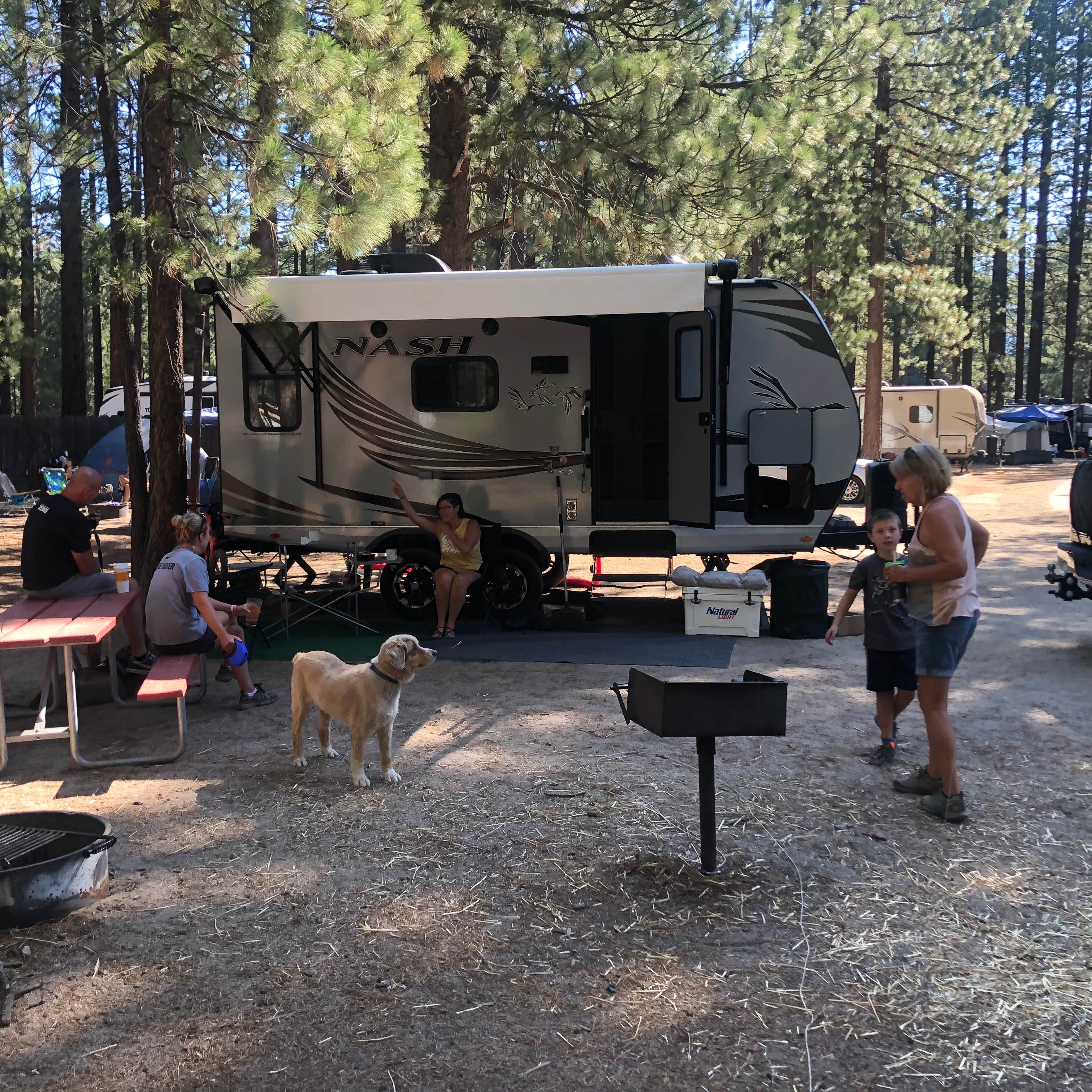 Travis C.'s photo of rv camping at Tahoe Valley Campground near Stanislaus National Forest