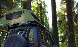 Jr And Jade S.'s photo of tent camping at Graves Creek Campground — Olympic National Park near Union, WA