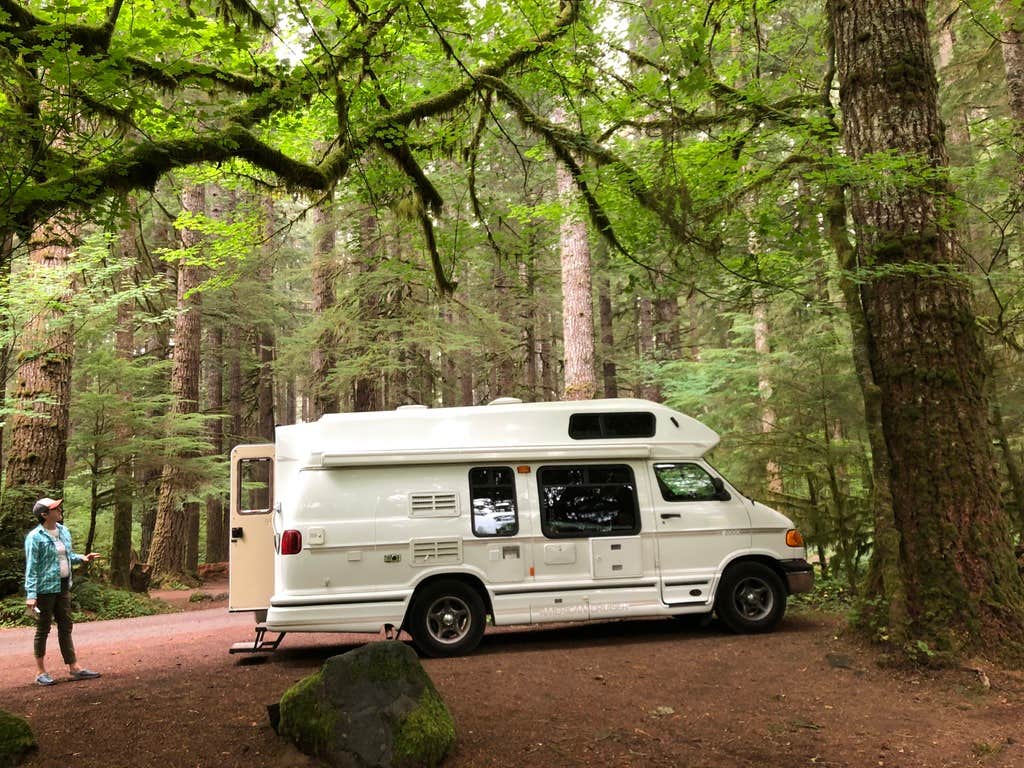 Kathy B.'s photo of rv camping at Klahowya Campground near Sekiu, WA