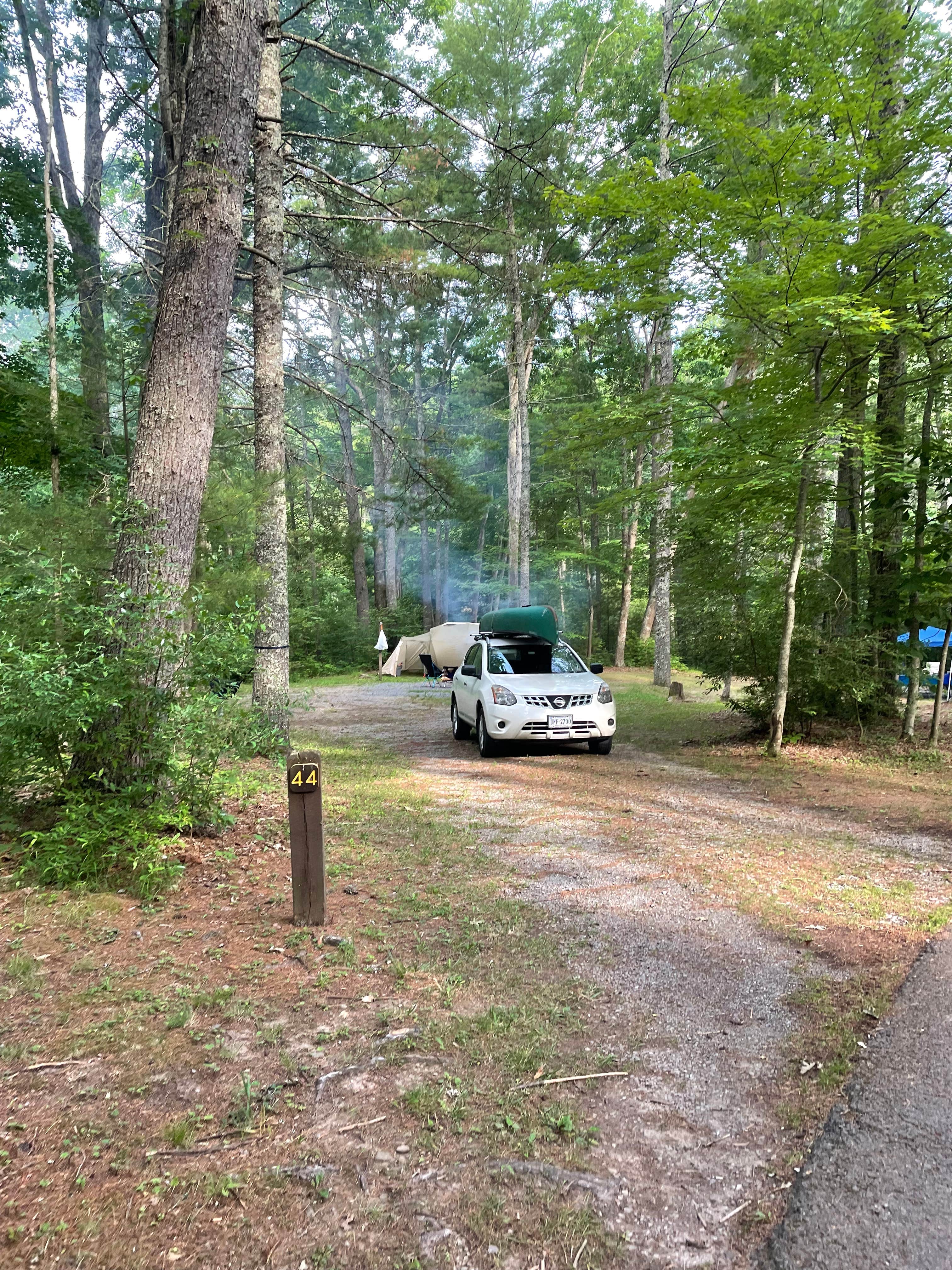Camper-submitted photo at Moncove Lake State Park Campground near Lewisburg, WV