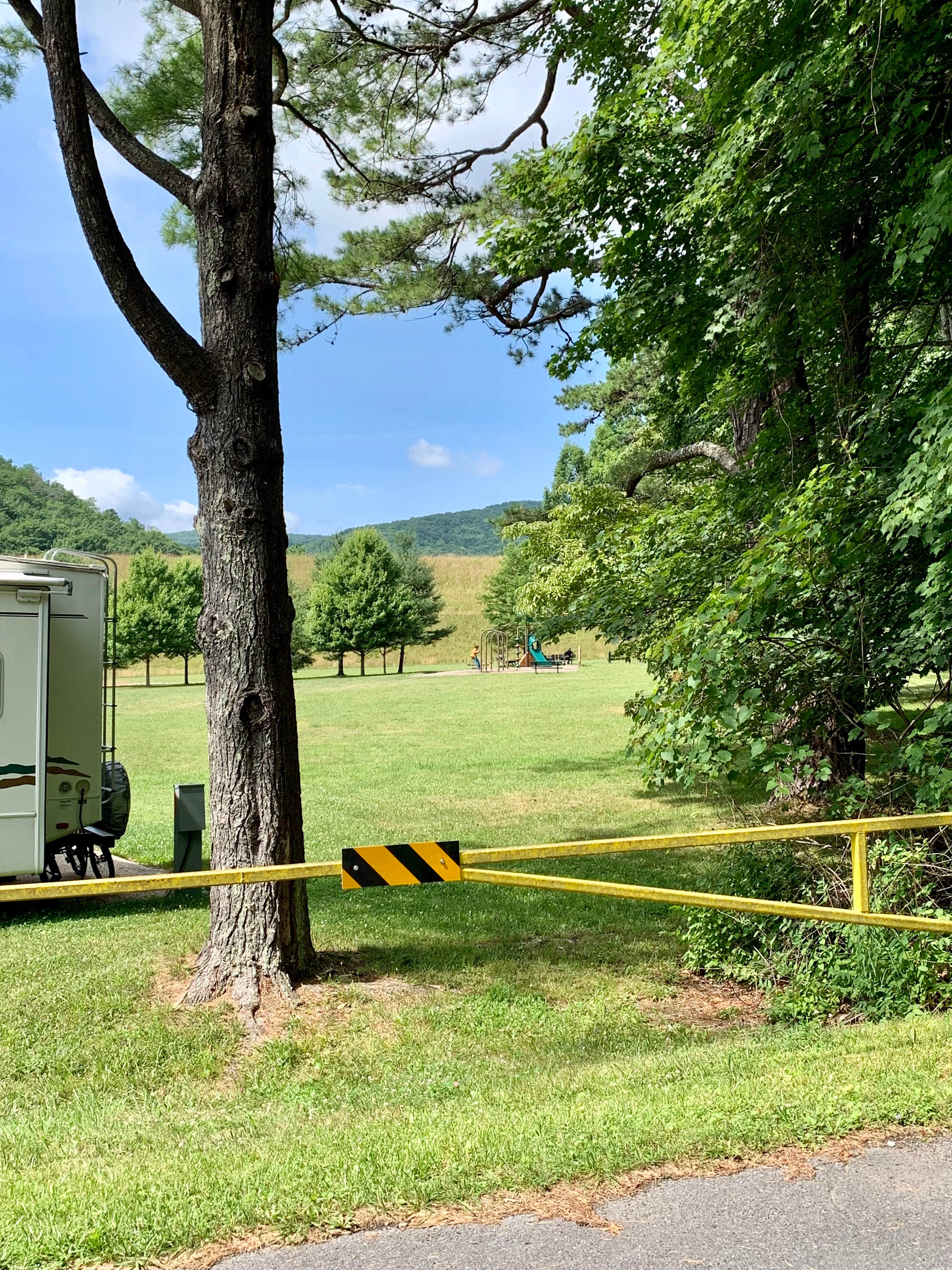 Laure D.'s photo of rv camping at Sherando Lake Campground near Lyndhurst, VA