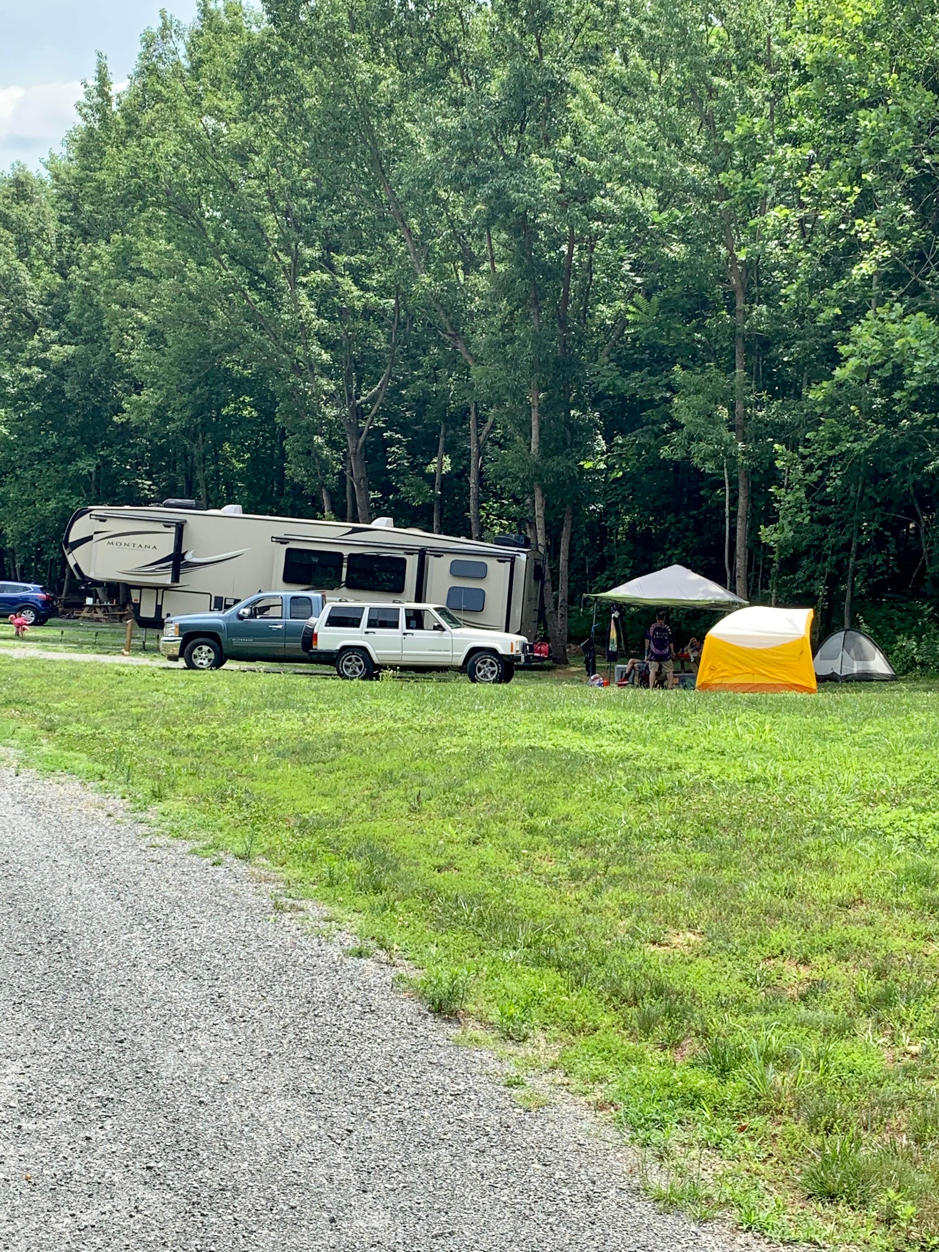 Laure D.'s photo at Devils Backbone Camp near Roseland, VA