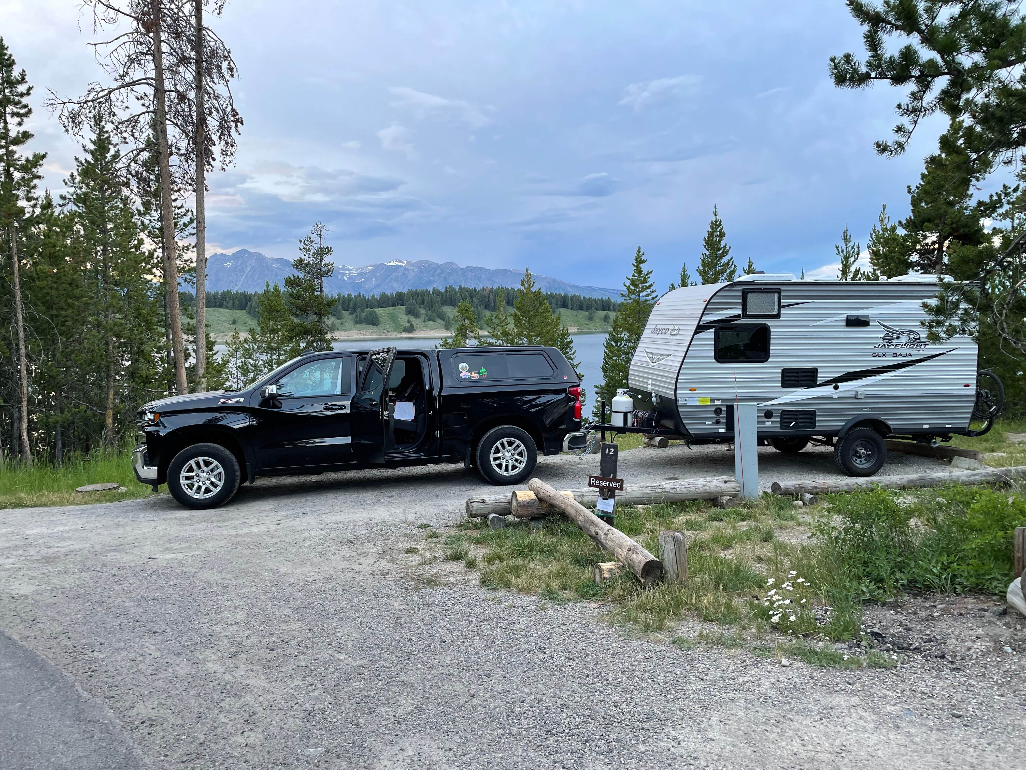 Alma L.'s photo of rv camping at Signal Mountain Campground — Grand Teton National Park near Grand Teton National Park