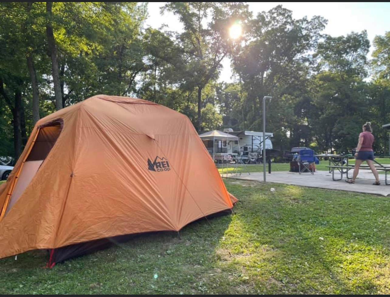 Dana B.'s photo at Fort Pillow Historic State Park Campground near Dyersburg, TN