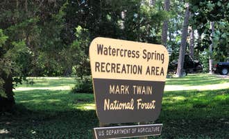 Camping near Ozark Riverfront Campground: Mark Twain National Forest Watercress Recreation Area, Van Buren, Missouri