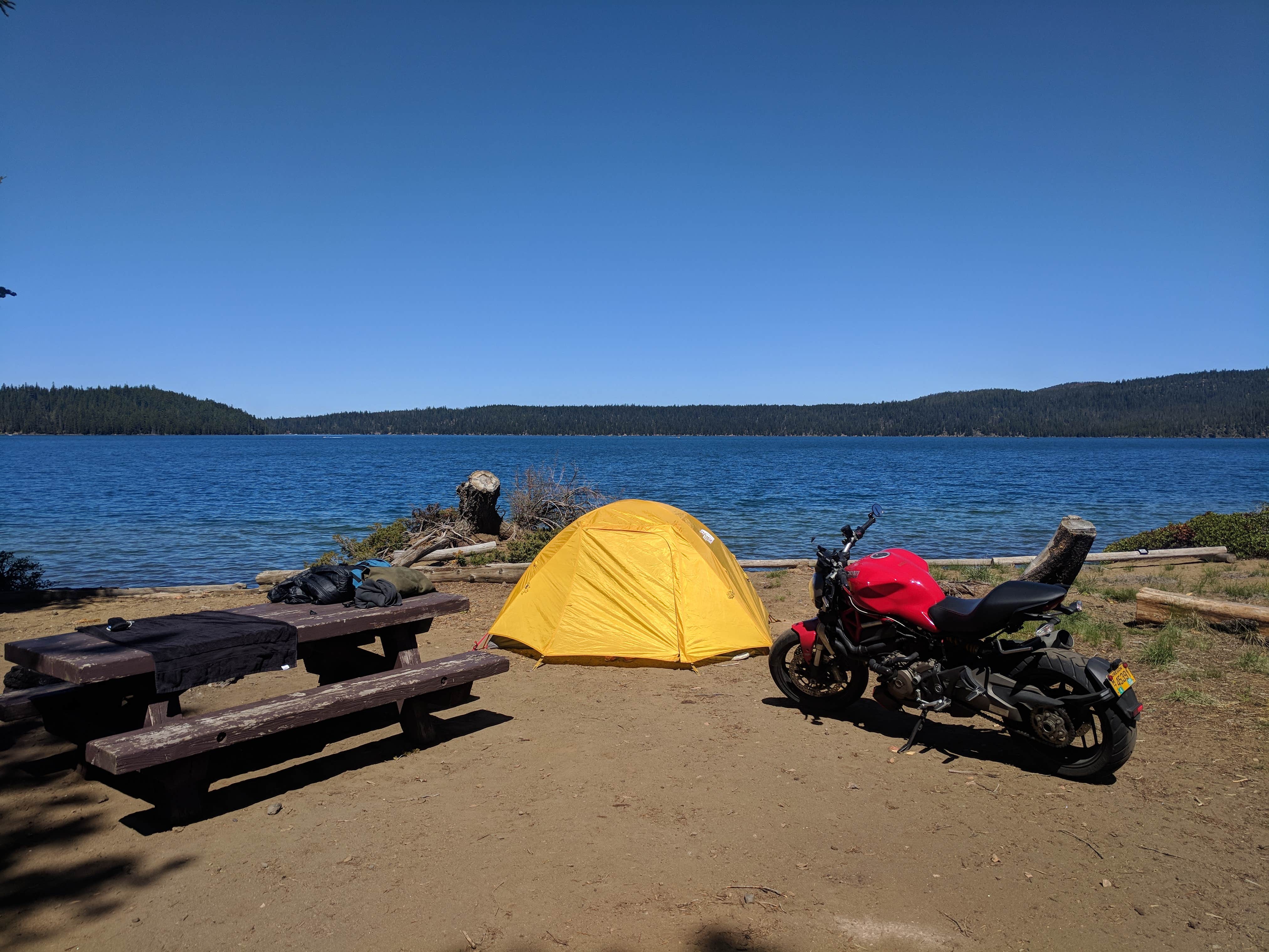 Matt T.'s photo at Little Crater Campground near La Pine, OR