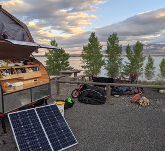 Camper-submitted photo from Lake Shore Campground — Buffalo Bill State Park
