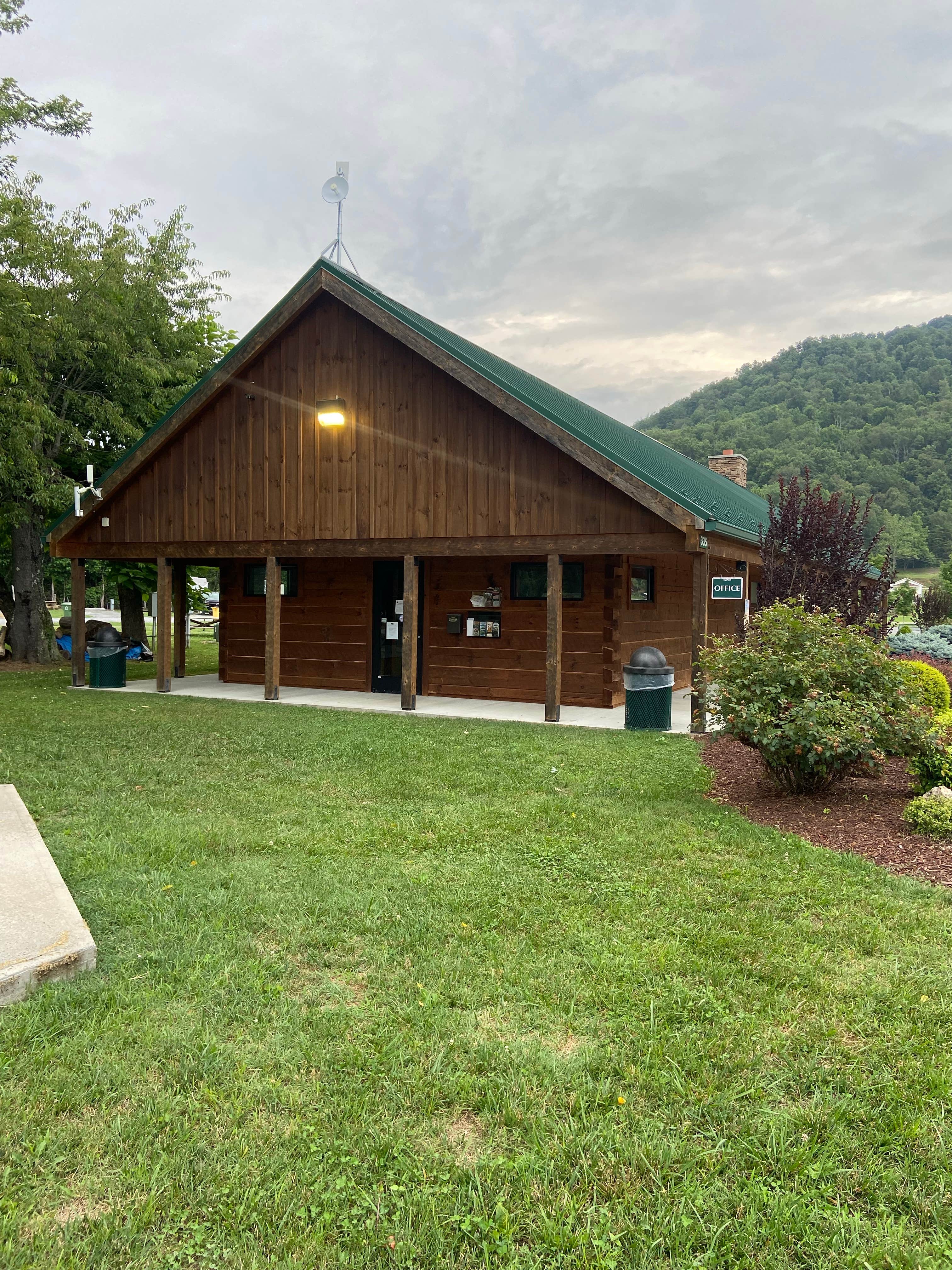 Julie's photo of glamping accommodations at Leeman Field Park near Kingsport, TN
