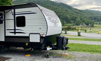 Julie's photo of rv camping at Leeman Field Park near Bulls Gap, TN