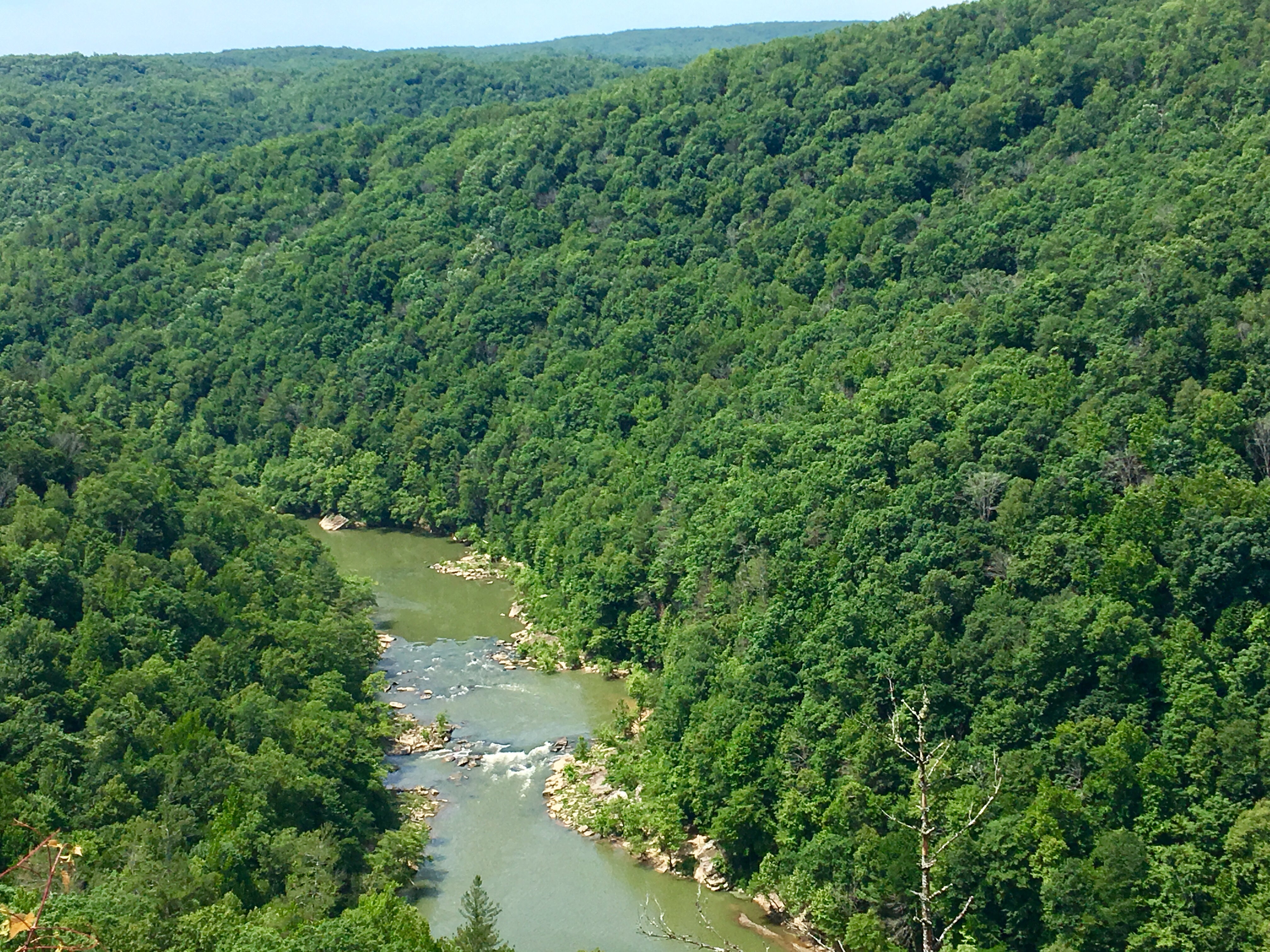 Overlook of the river
