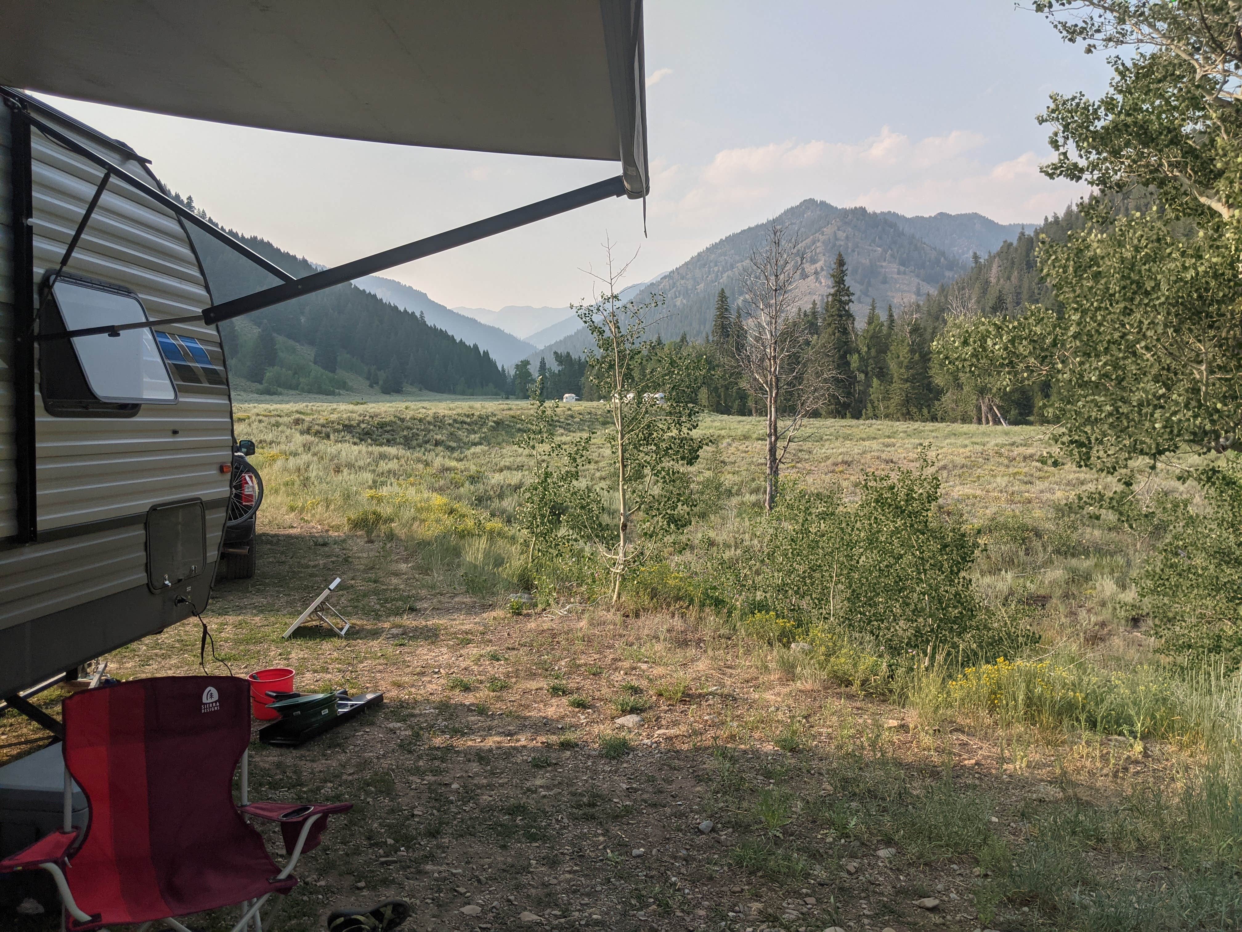David M.'s photo of rv camping at North Fork Campground - Sawtooth National Forest near Mackay, ID