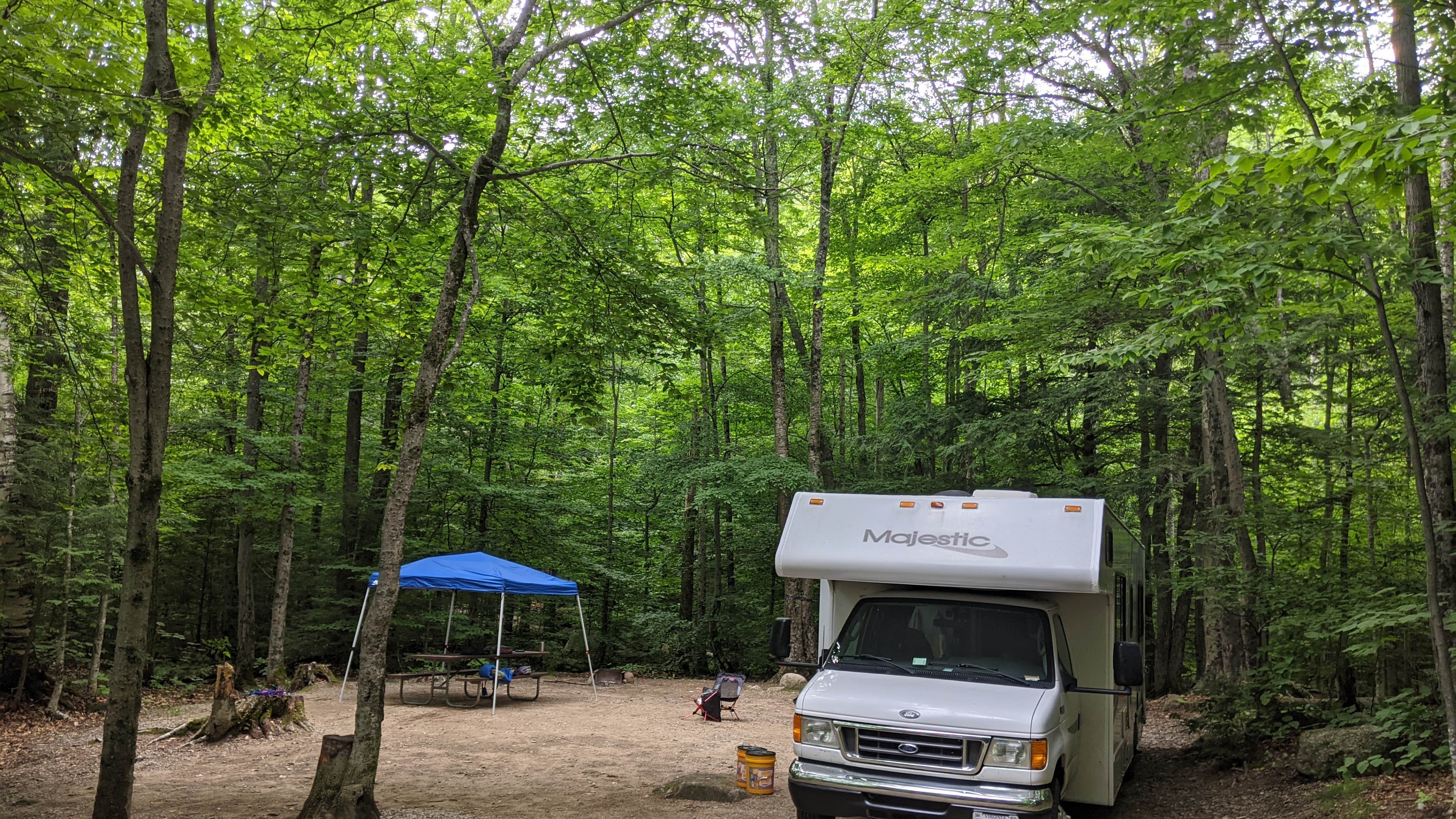 Jae H.'s photo of rv camping at Russell Pond Campground near Lincoln, NH