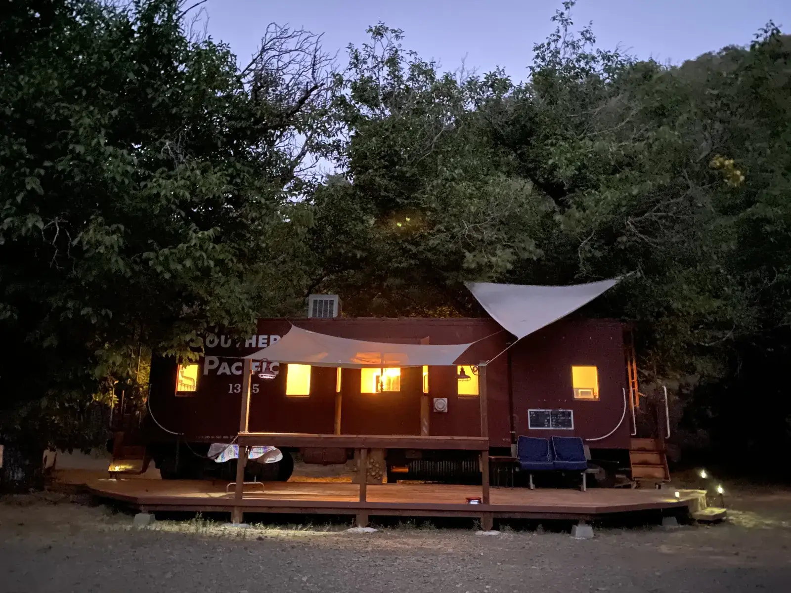 Camping near BLM Goat Rock Campground: Old Train Caboose, Upper Lake, California