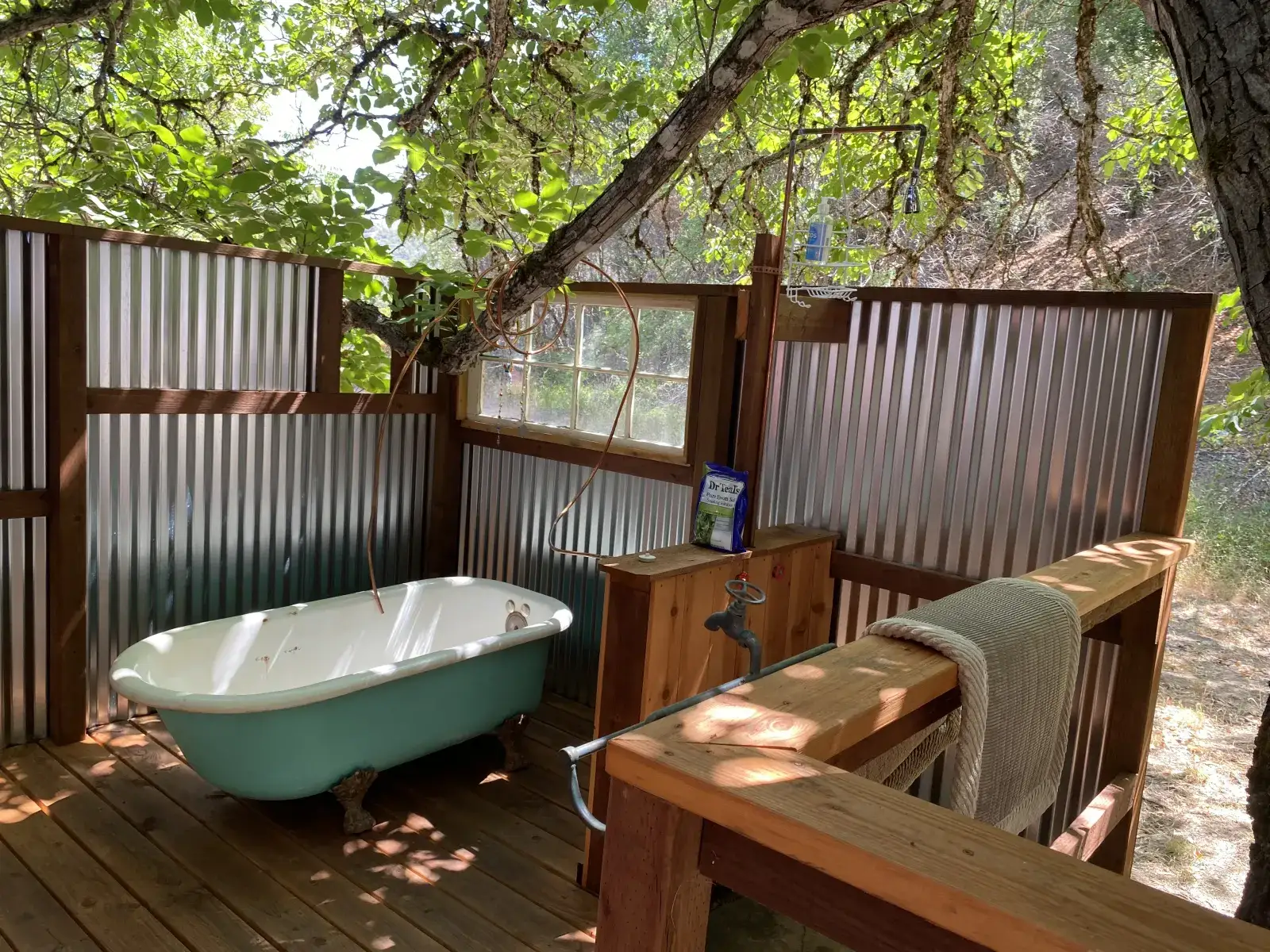 Camper-submitted photo at Old Train Caboose near Albion, CA