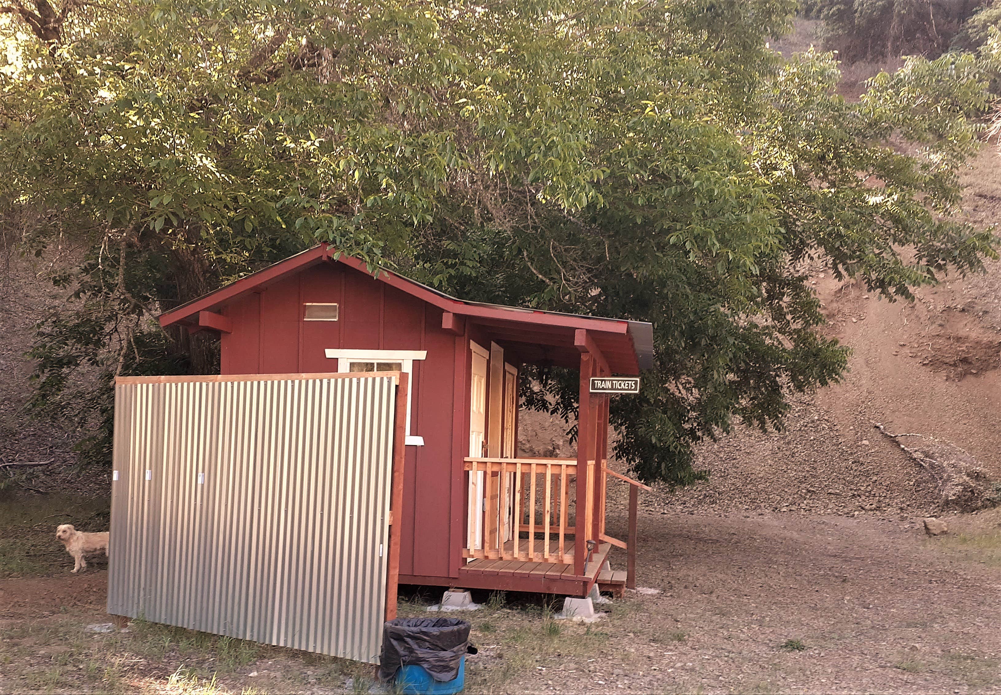 Camper submitted image from Old Train Caboose - 3