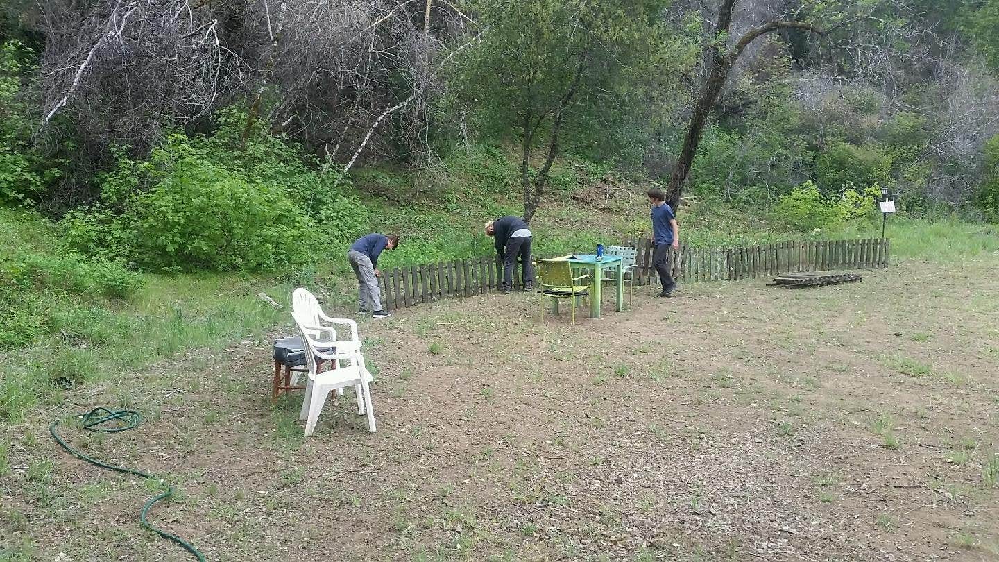 Camper-submitted photo at Old Train Caboose near Albion, CA