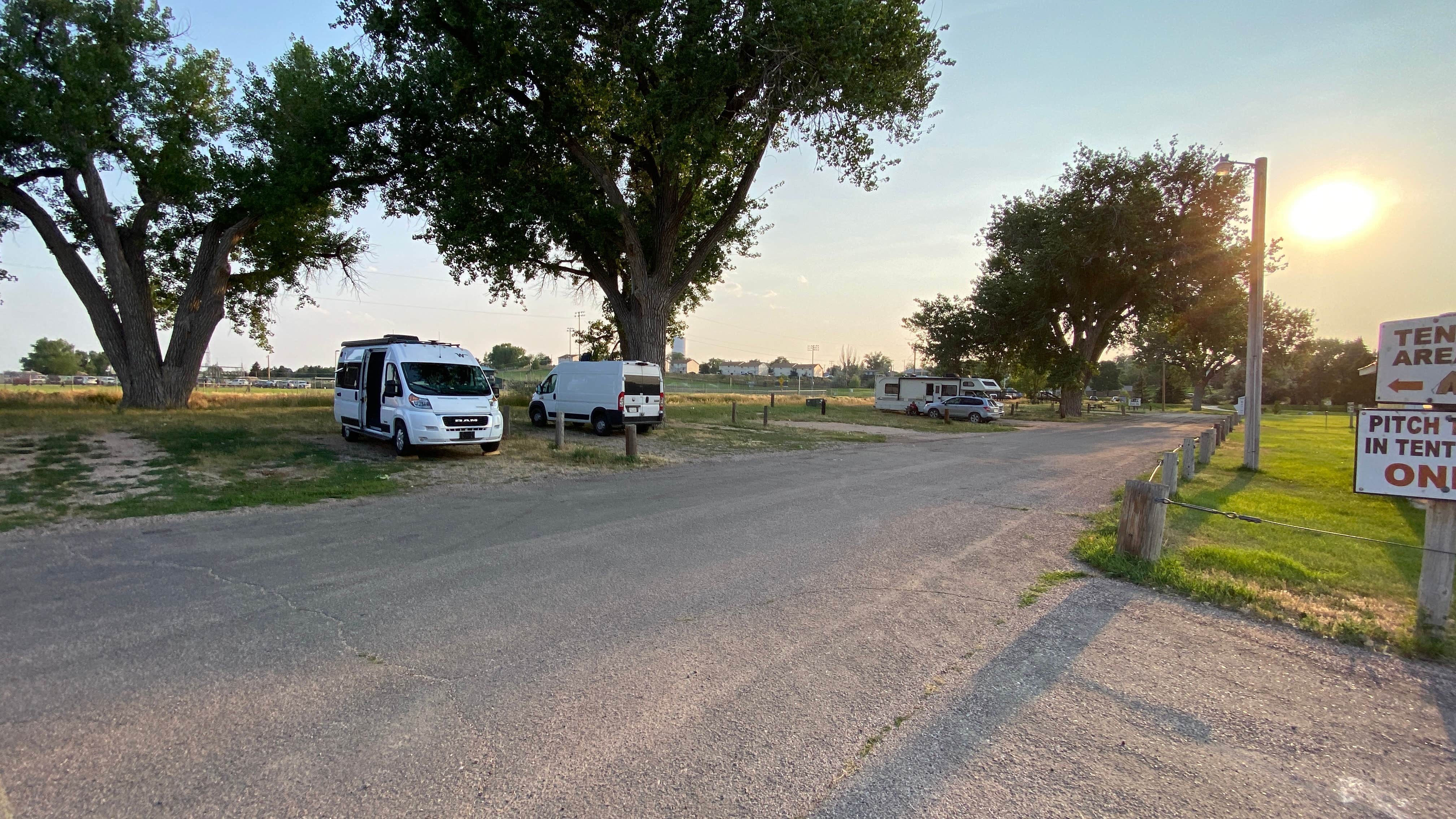 Jimmy N.'s photo of rv camping at Lewis Park near Guernsey, WY