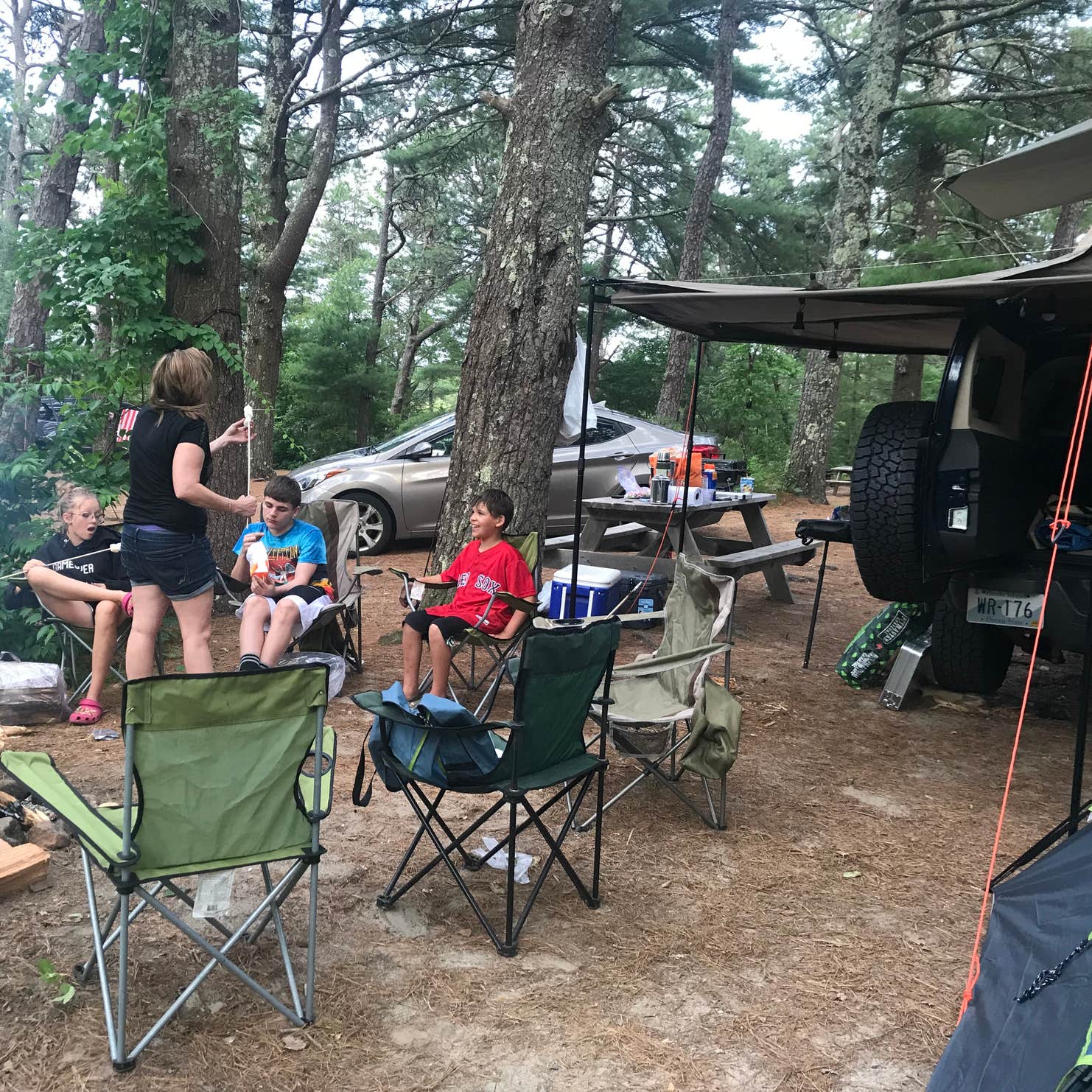 Curlew Pond Campground — Myles Standish State Forest South Carver Ma 4672