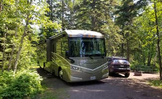 sandra's photo of rv camping at Temperance River State Park Campground near Silver Bay, MN