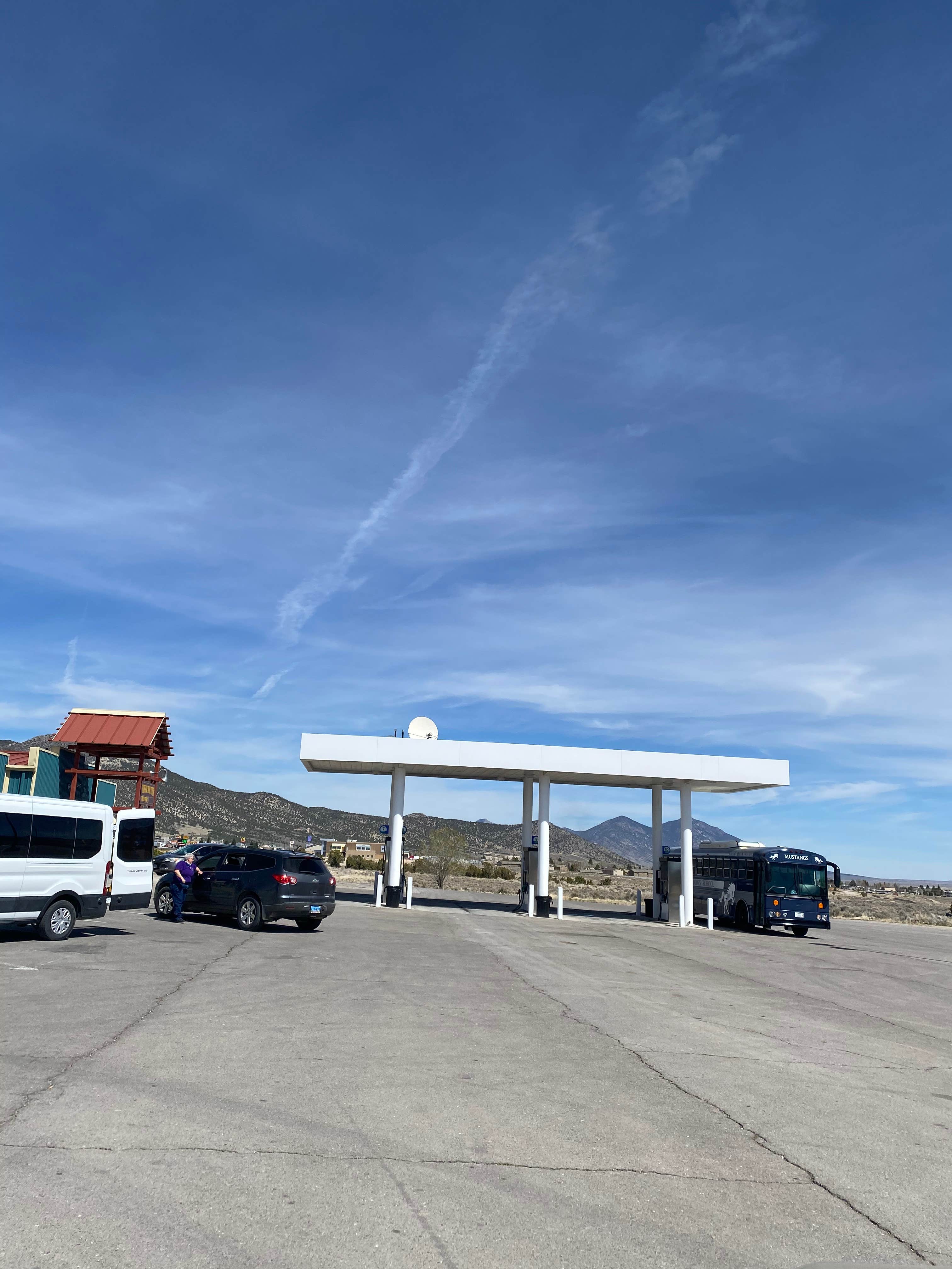 Brittney  C.'s photo of rv camping at Silver Sage Travel Center near Lund, NV