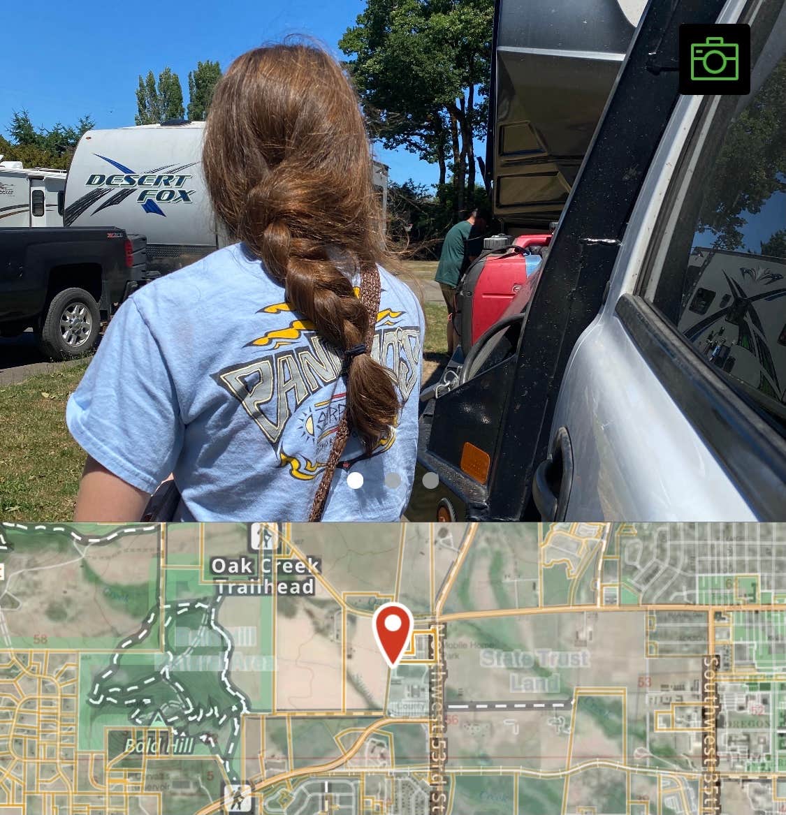 Camper-submitted photo at Benton Oaks County RV Park near Blodgett, OR