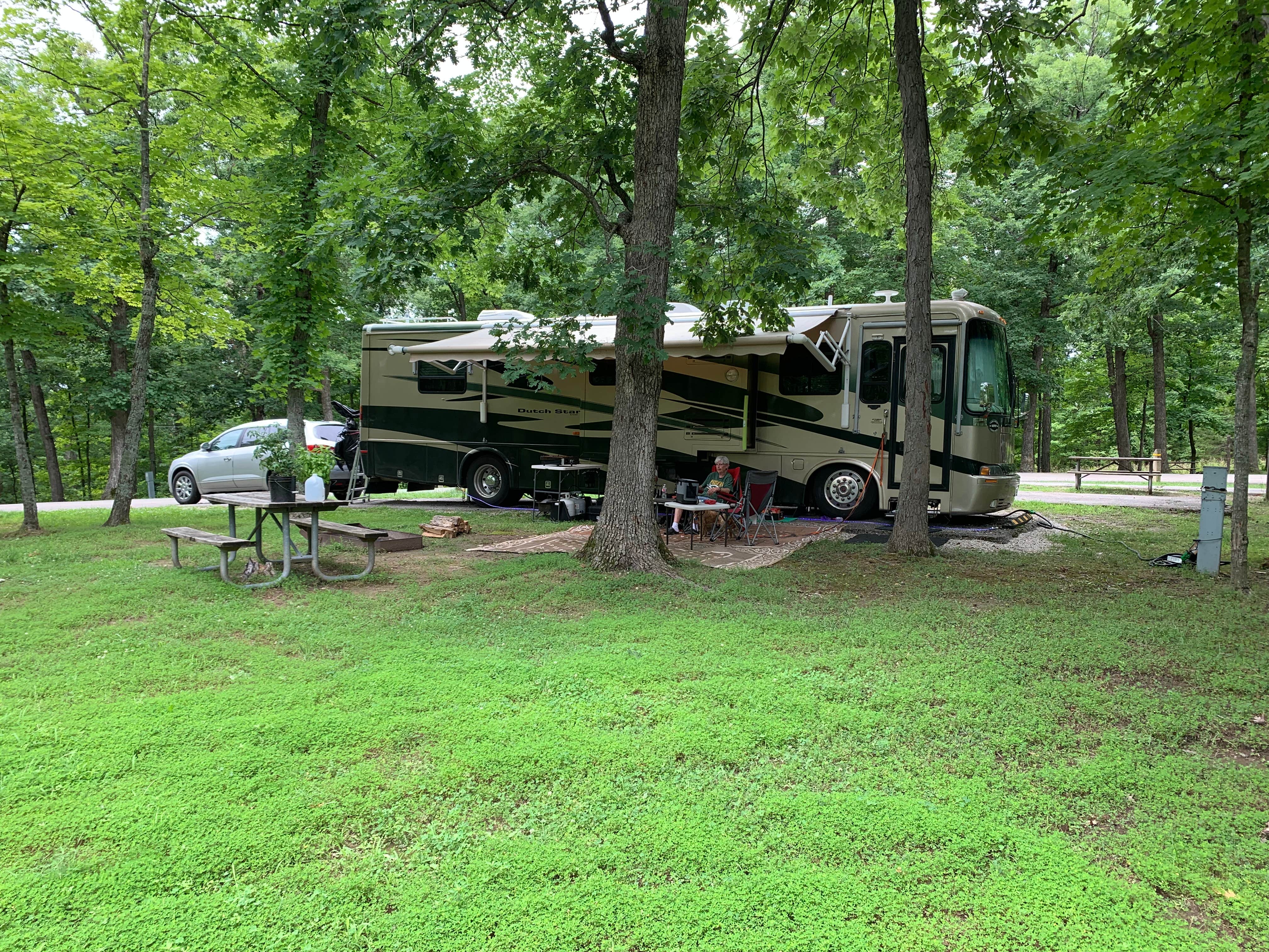 Michael N.'s photo at Graham Cave State Park Campground near Mark Twain Lake