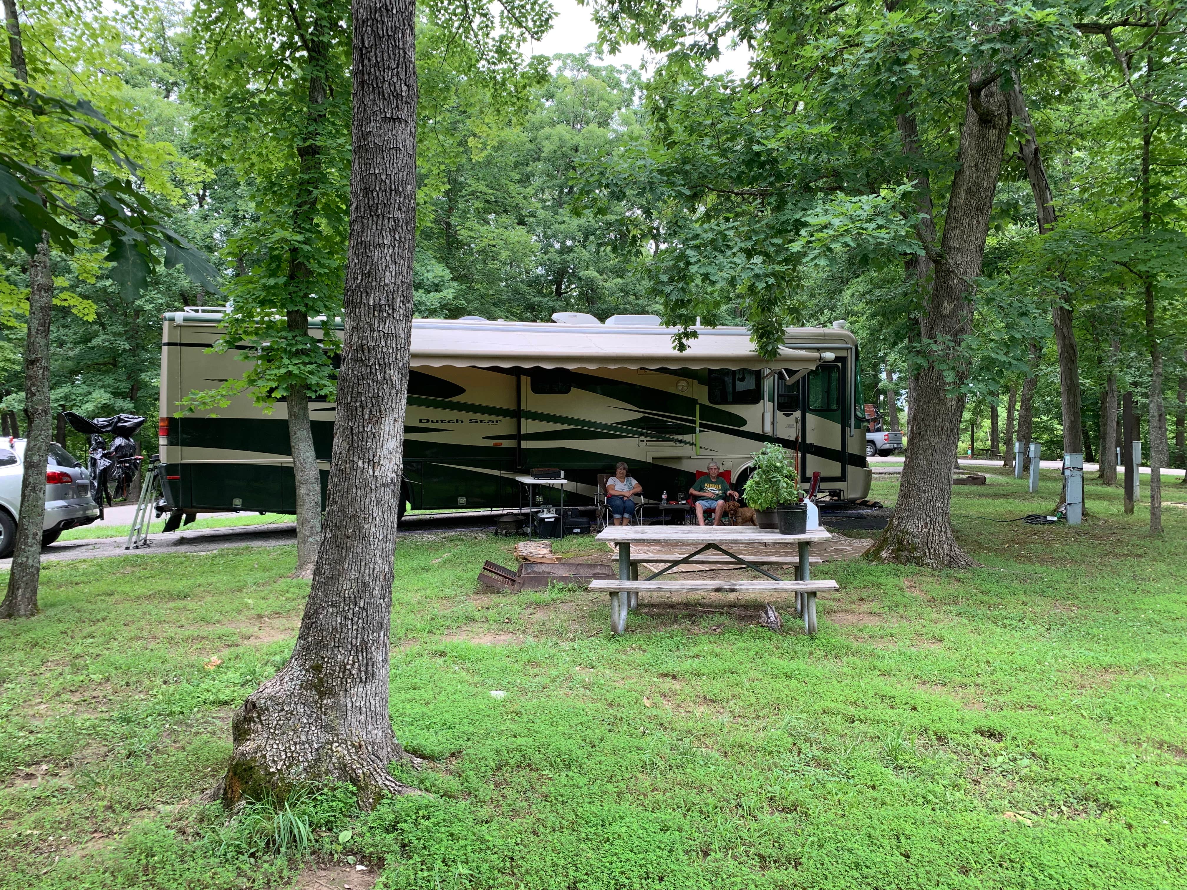 Michael N.'s photo at Graham Cave State Park Campground near Rhineland, MO
