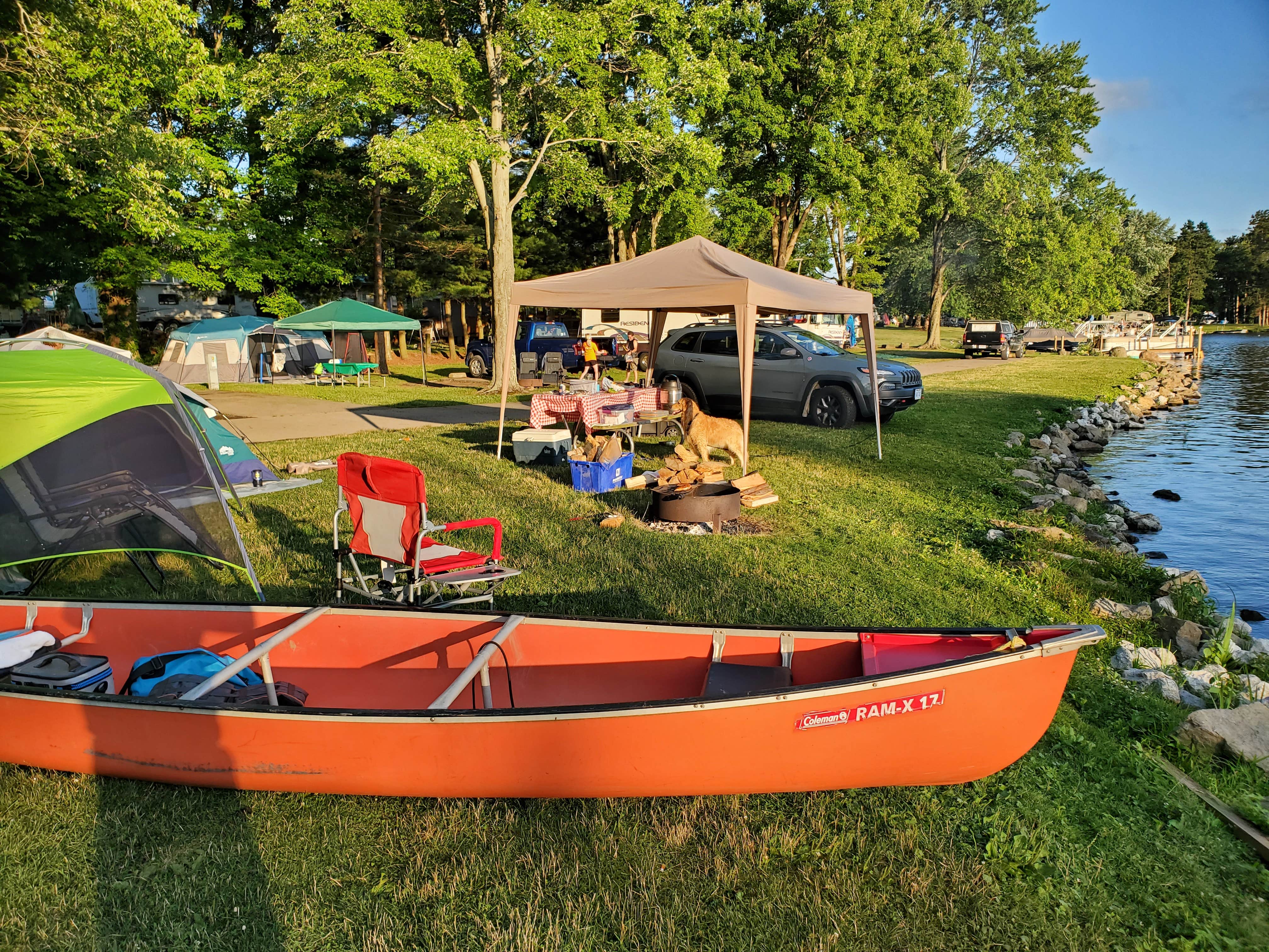 Camper submitted image from Guilford Lake State Park Campground - 5