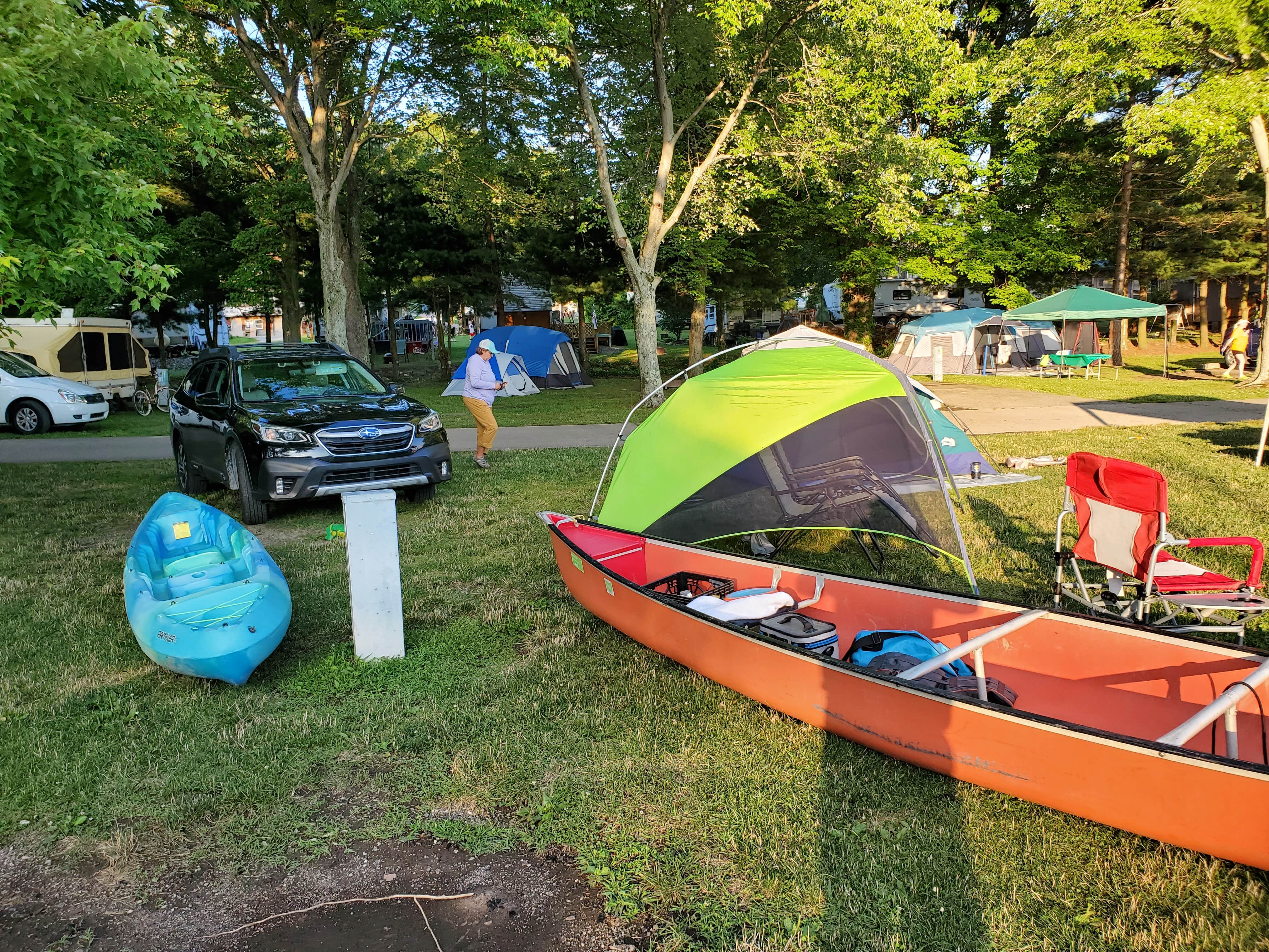 Camper submitted image from Guilford Lake State Park Campground - 4