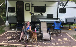 DonW's photo of camping with pets at Lake Hudson Recreation Area near Swanton, OH
