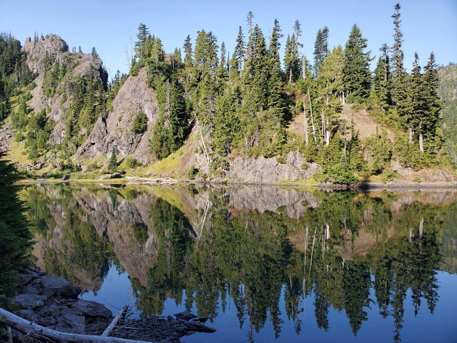 Camper submitted image from Upper Lena Lake — Olympic National Park - 3