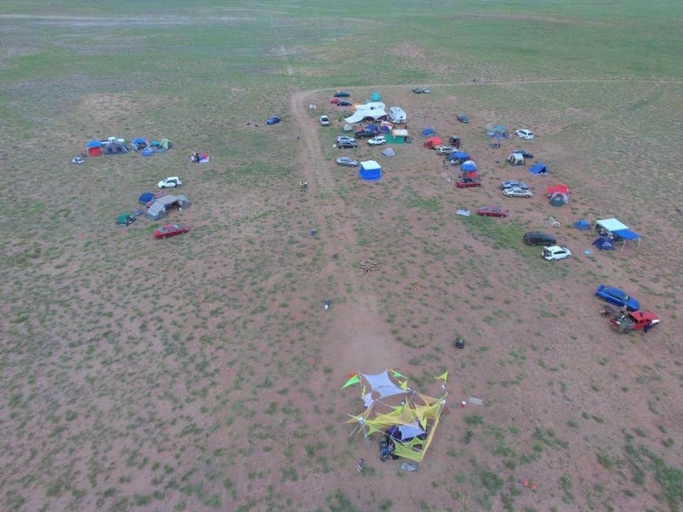 Camper-submitted photo at JoeStar Ranch Under Milky Way near Holbrook, AZ