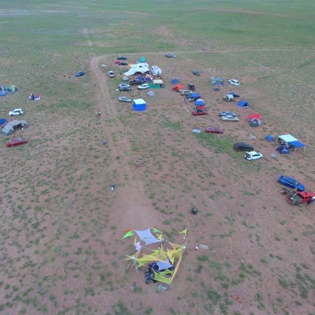 JoeStar Ranch Under Milky Way Camping Holbrook, AZ